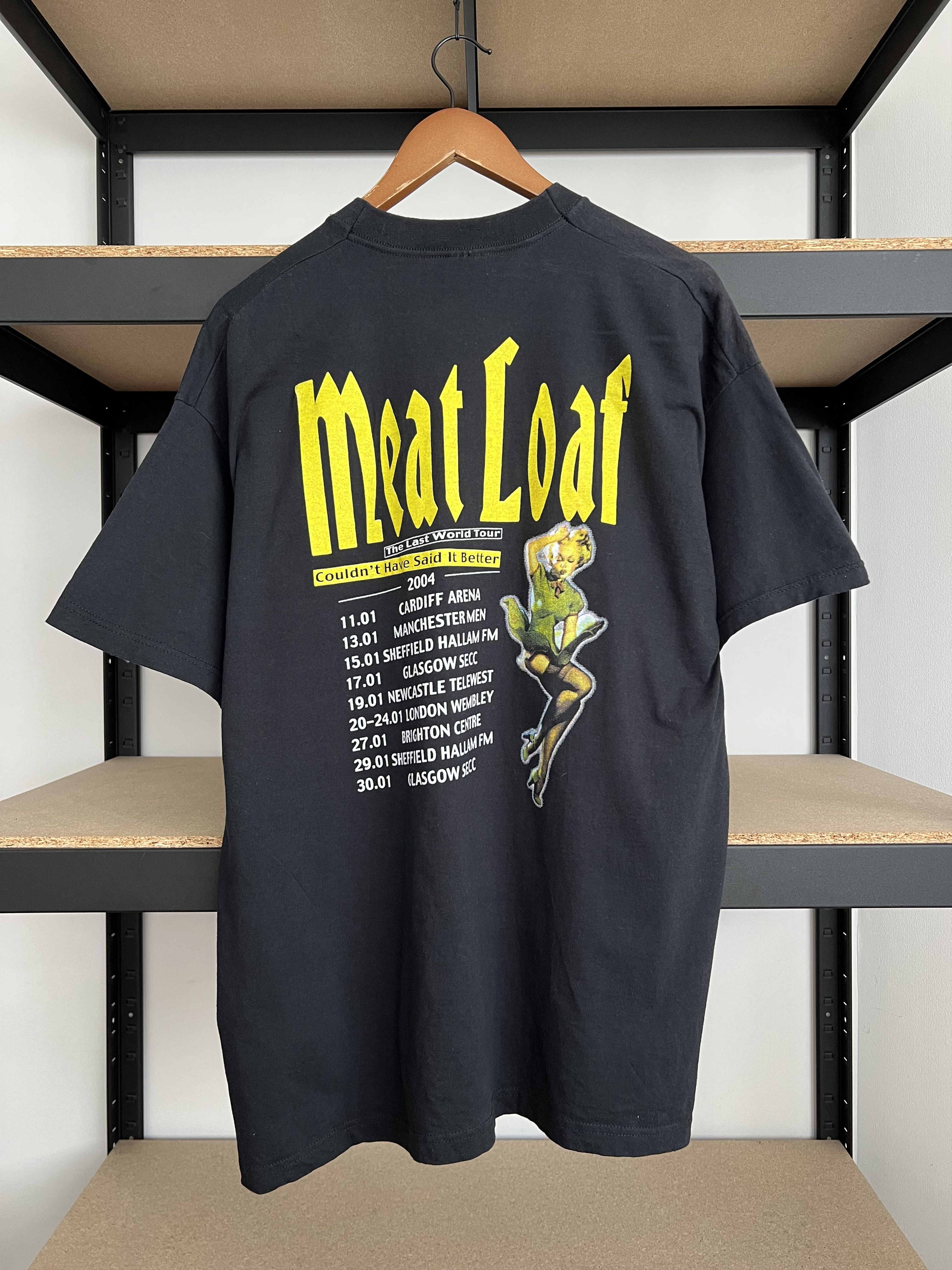 Band Tees Vintage 2004 Meat Loaf Couldn't Have Said It Better T-shirt Size US XL / EU 56 / 4 - 1 Thumbnail