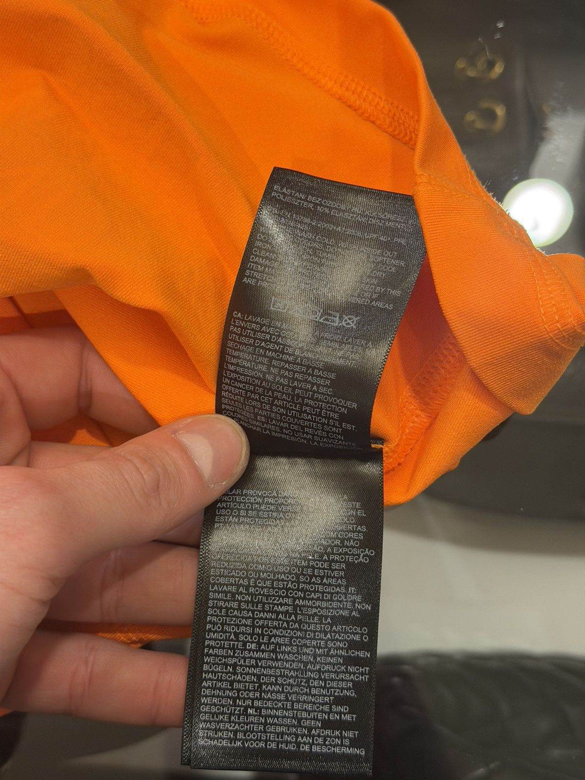 Online Ceramics × The North Face The North Face x Online Ceramics Water LS Shirt - Orange Size US M / EU 48-50 / 2 - 6 Thumbnail