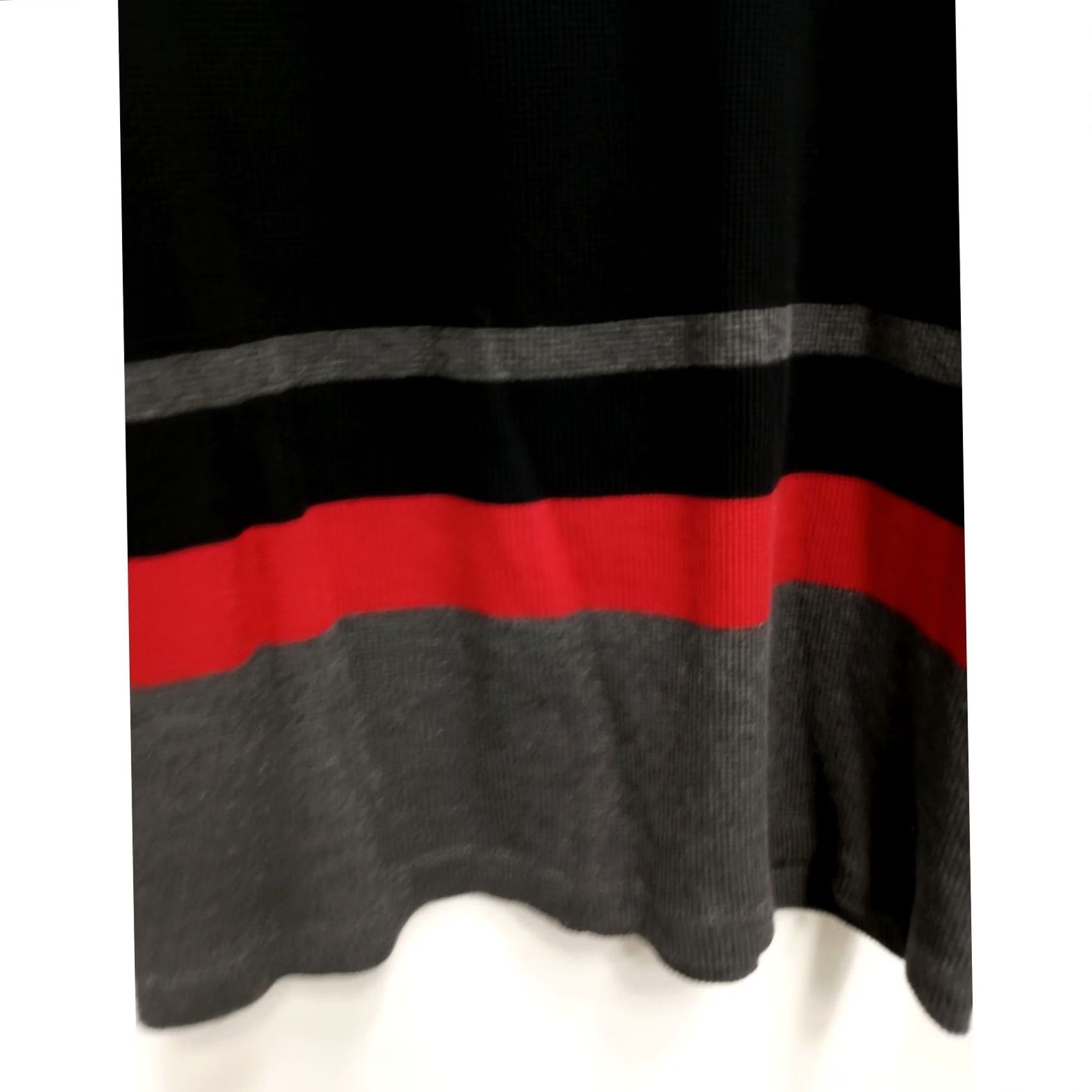 Ralph Lauren Lauren Active Ralph Lauren Quarter Zip Thermal Top Womens Large Black Red Preppy Size L / US 10 / IT 46 - 3 Thumbnail