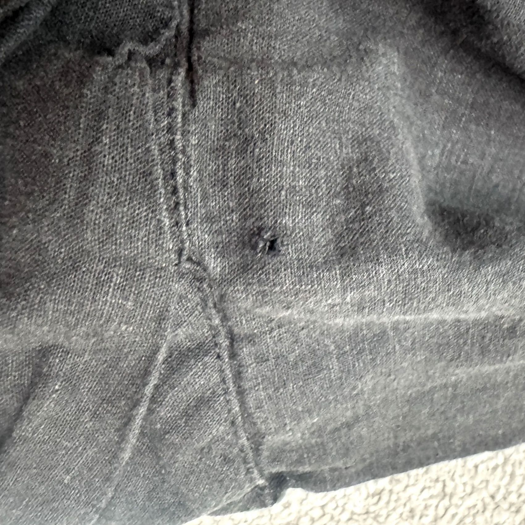 Free People Free People Pants Cropped Linen Blend Black Mid Rise 2 Womens Casual Boho Size 26" / US 2 / IT 38 - 6 Thumbnail