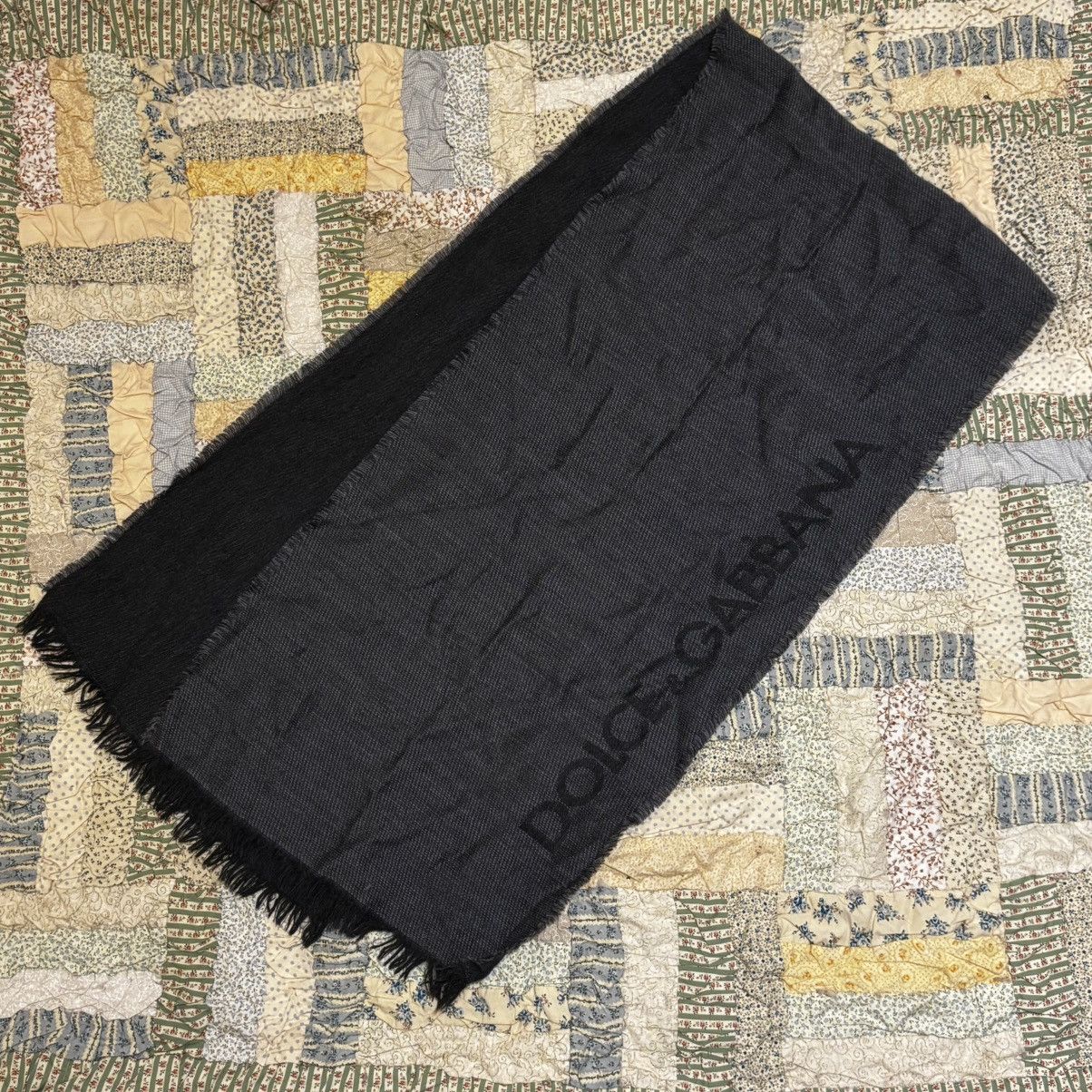 Dolce & Gabbana vintage mens dolce & gabbana wool scarf Size ONE SIZE - 4 Thumbnail