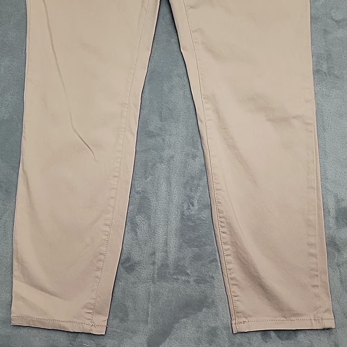 Buffalo David Bitton Buffal David Bitton Pants Women 8 29 Peach Stretch Skinny Ankle Grazer Chino Size 30" / US 8 / IT 44 - 2 Thumbnail