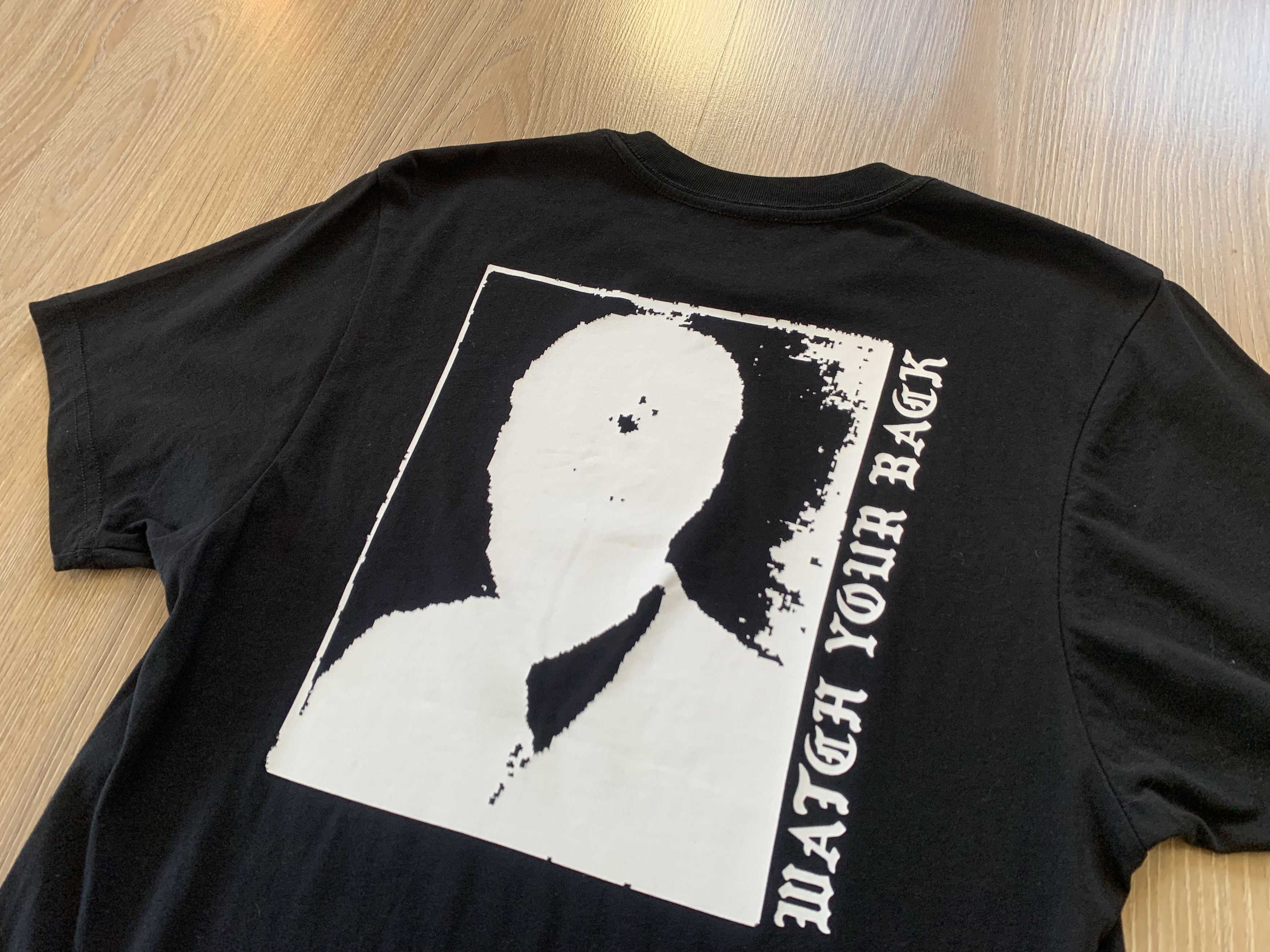 Vans Vans Watch Your Back Black Printed Custom Fit T-Shirt Size US S / EU 44-46 / 1 - 6 Thumbnail