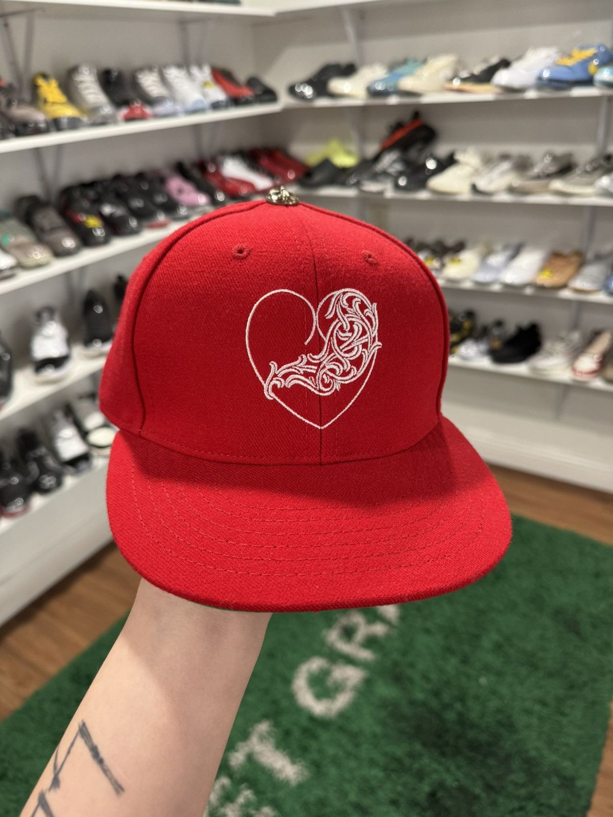 Chrome Hearts Chrome Hearts Love You Fitted Cap Size: 7 1/4 Size ONE SIZE - 1 Thumbnail