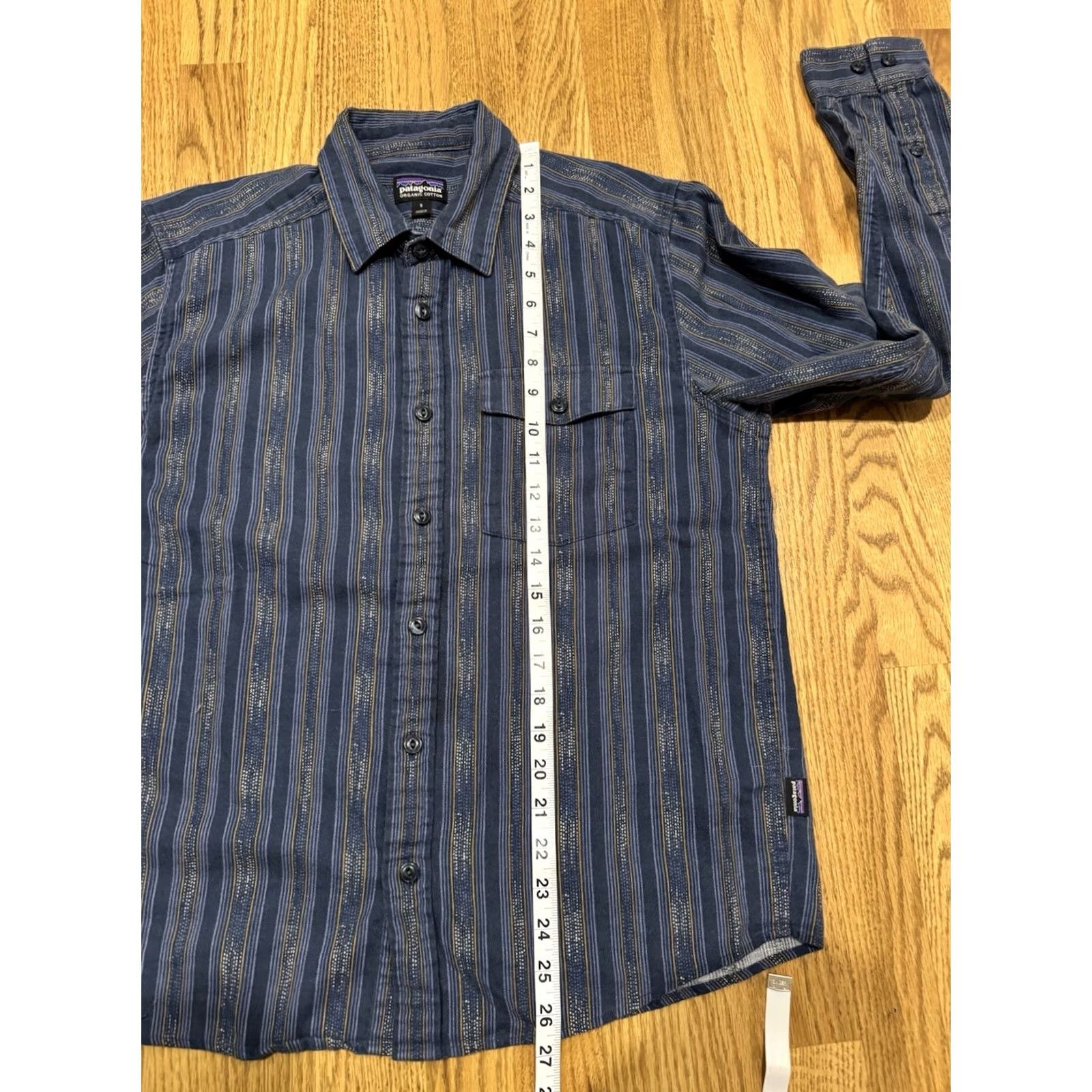 Patagonia Patagonia Fjord Button Flannel Shirt Mens Small Hiking Lightweight Long Sleeve Size US S / EU 44-46 / 1 - 4 Thumbnail