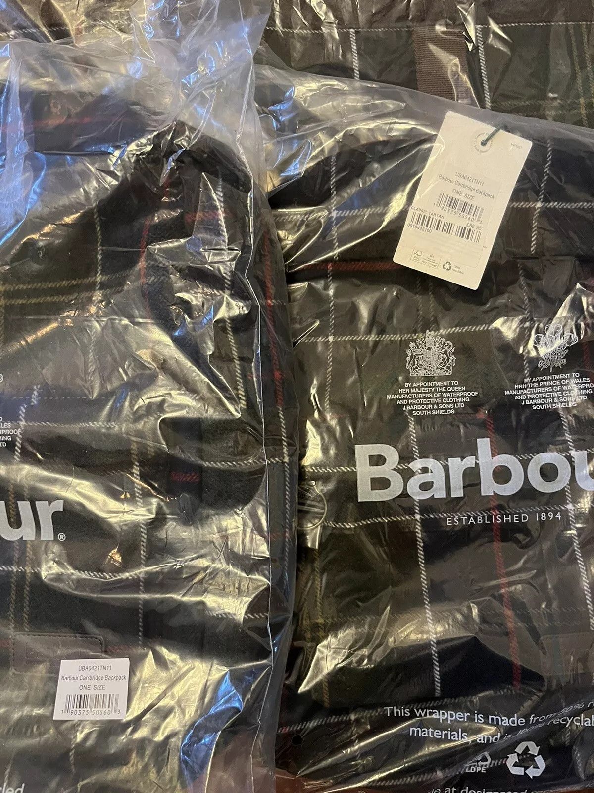 Barbour BARBOUR CARRBRIDGE CARBRIDGE Backpack Size ONE SIZE - 8 Thumbnail
