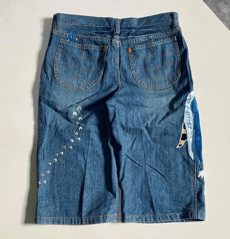 Tsumori Chisato Tsumori Chisato Embroidery Jorts Size US 31 - 7 Thumbnail