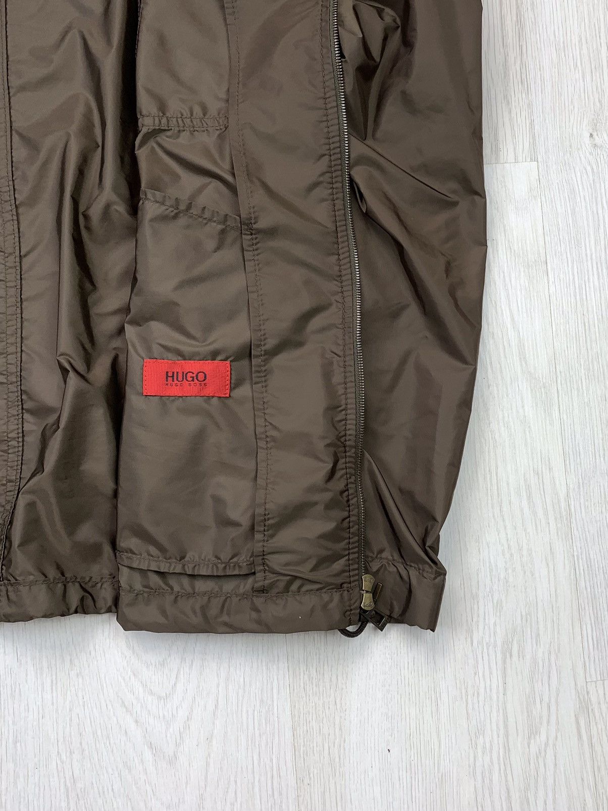 Hugo Boss HUGO BOSS Multipocket Full Zip Jacket Brown Size S Size US S / EU 44-46 / 1 - 7 Thumbnail