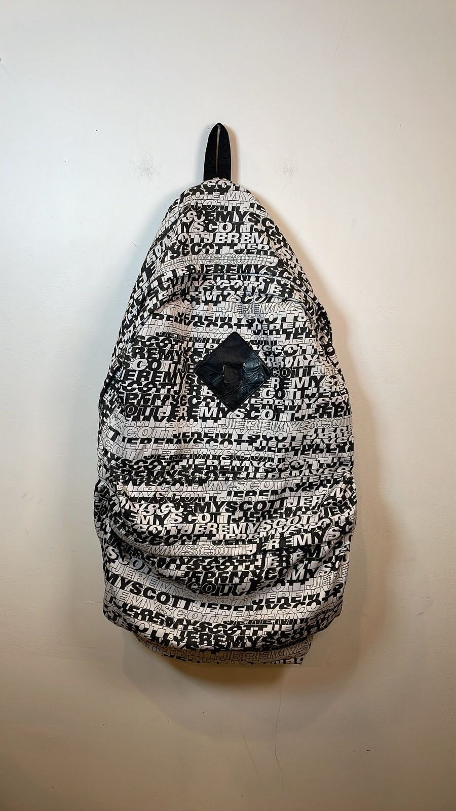 Big Jeremy Scott Adidas All Over Logo Print Backpack (2014)