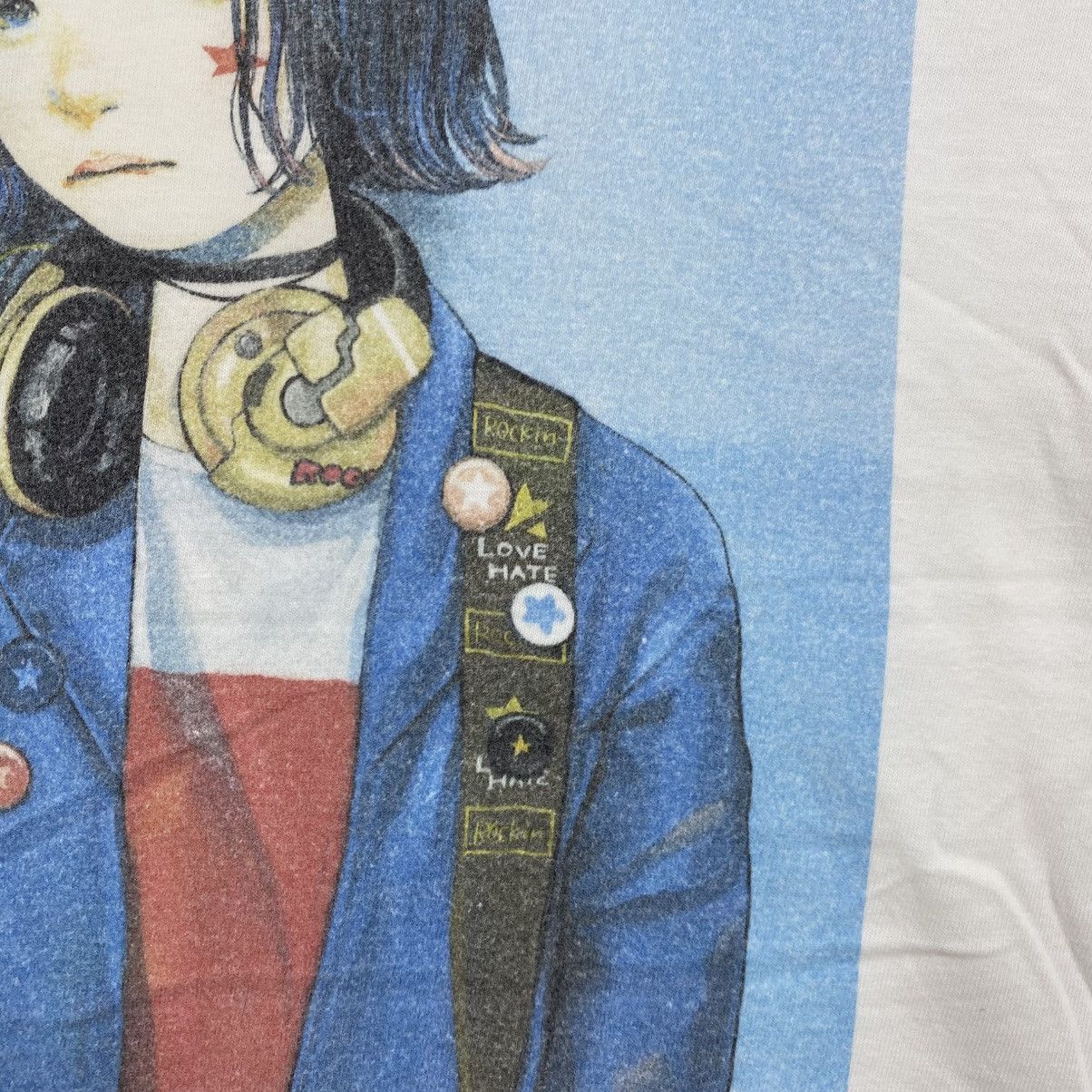 Japanese Brand Rockin’Star Anime Girl Graphic Long Sleeve Shirt White L Size US L / EU 52-54 / 3 - 5 Thumbnail
