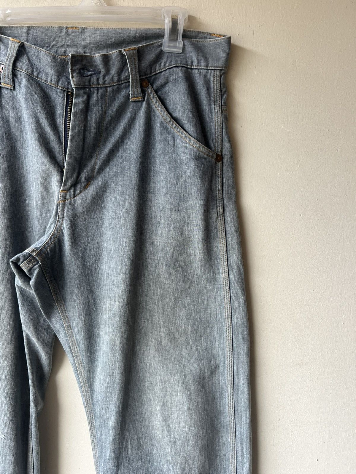 Stevenson Overall Co. Stevenson Overall Japan Distress Mud Denim Workwear Jeans Size US 32 / EU 48 - 13 Thumbnail