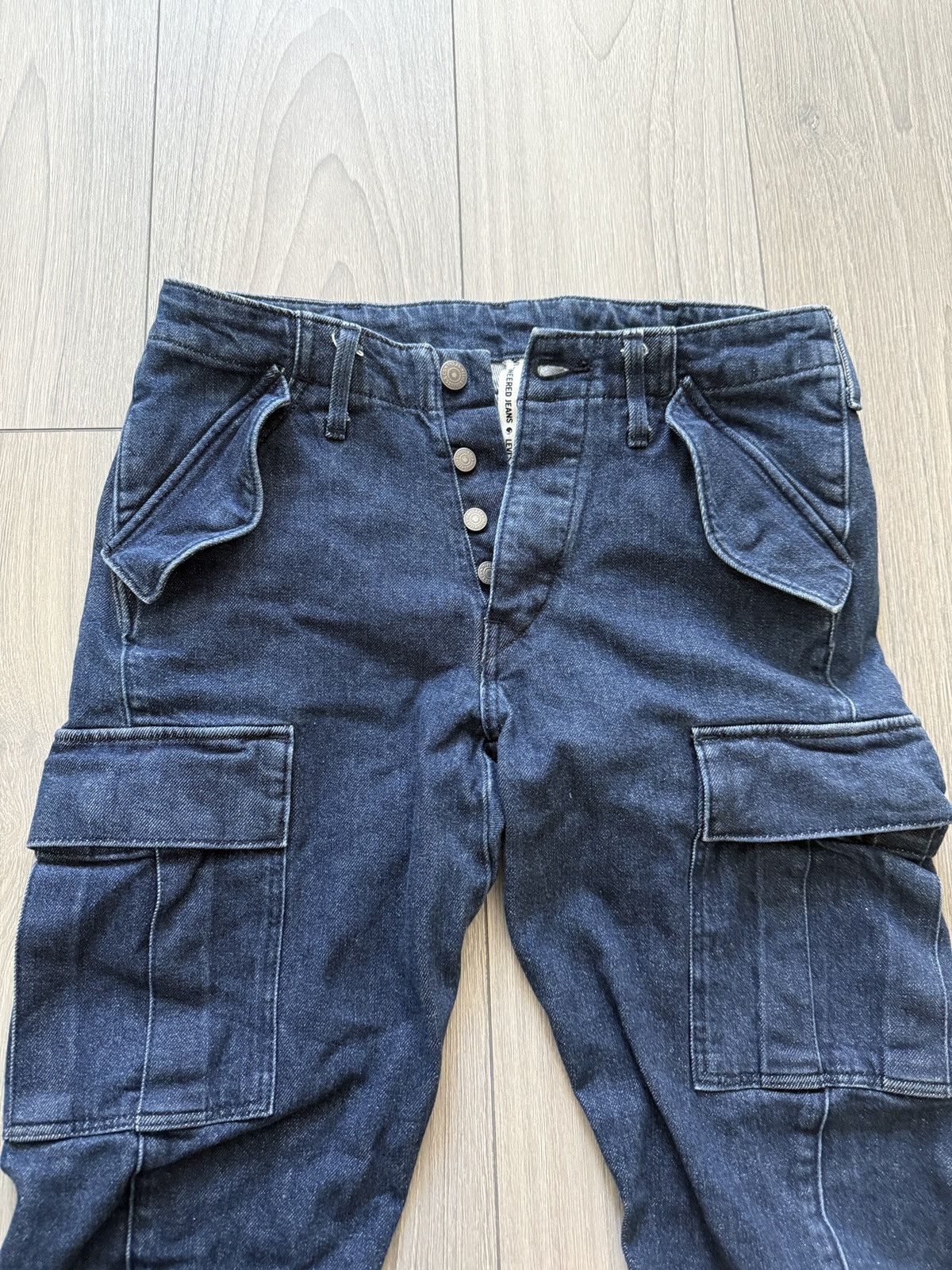 Levi's Vintage Clothing levi’s engineered cargo style denim Size 28" / US 6 / IT 42 - 4 Thumbnail