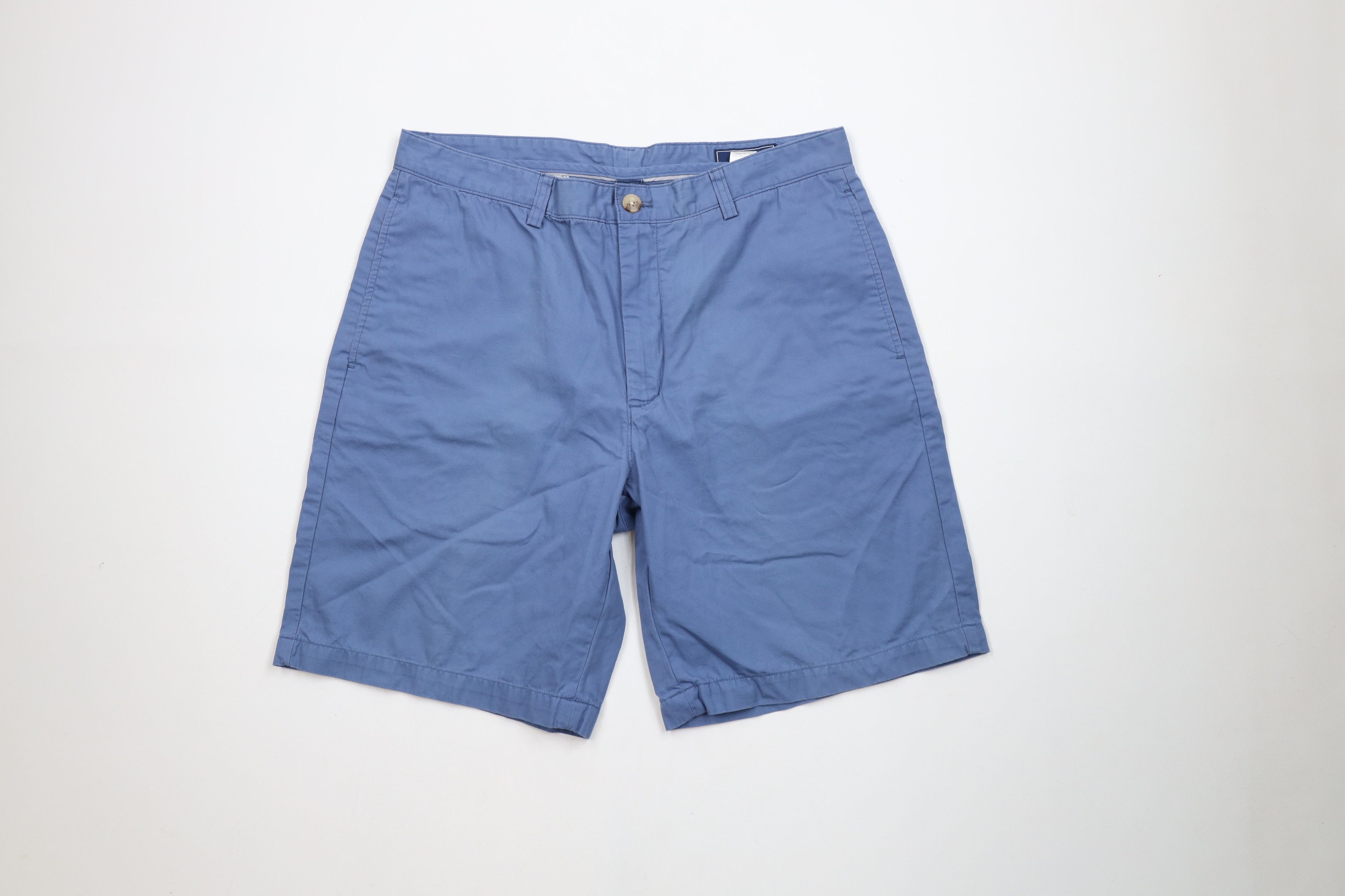 Vineyard Vines Vineyard Vines Above Knee Club Golf Chino Shorts Blue Cotton Size US 34 / EU 50 - 1 Thumbnail