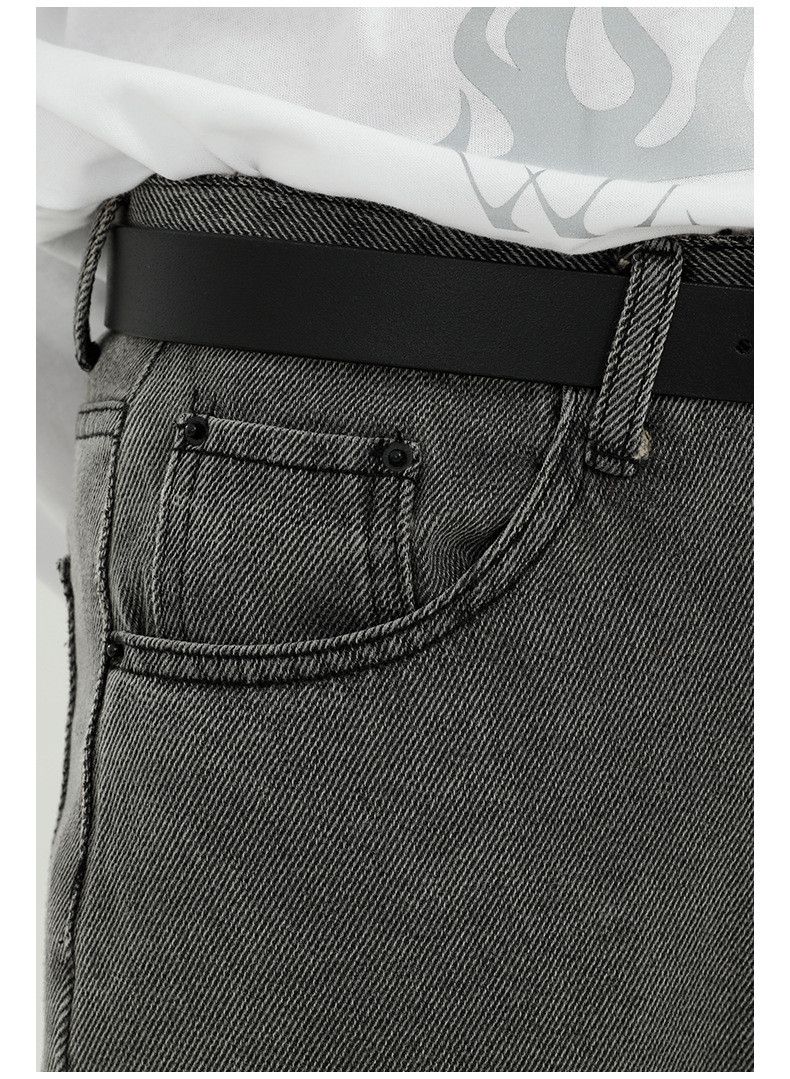 Japanese Brand × Jean Japanese all-match washed grey jeans Size US 32 / EU 48 - 4 Thumbnail
