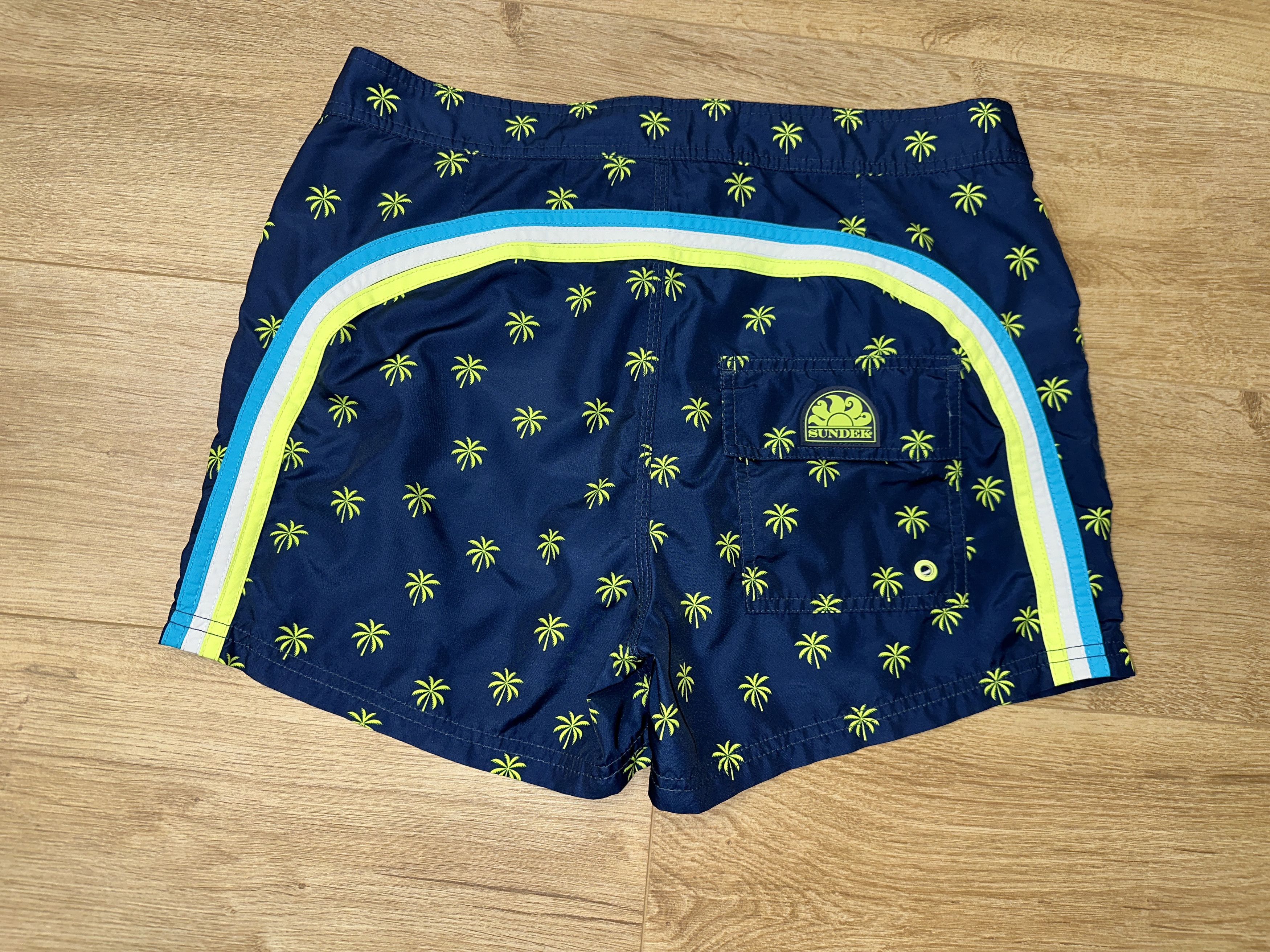 Sundek Sundek Hawai Palm Print Swim Shorts Size 30 Surf Bathing Size US 30 / EU 46 - 8 Thumbnail