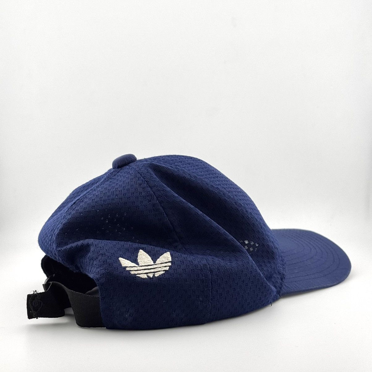 Adidas Vtg 90s Adidas Descente Japan Trefoil Unstructured Cap Size ONE SIZE - 3 Thumbnail