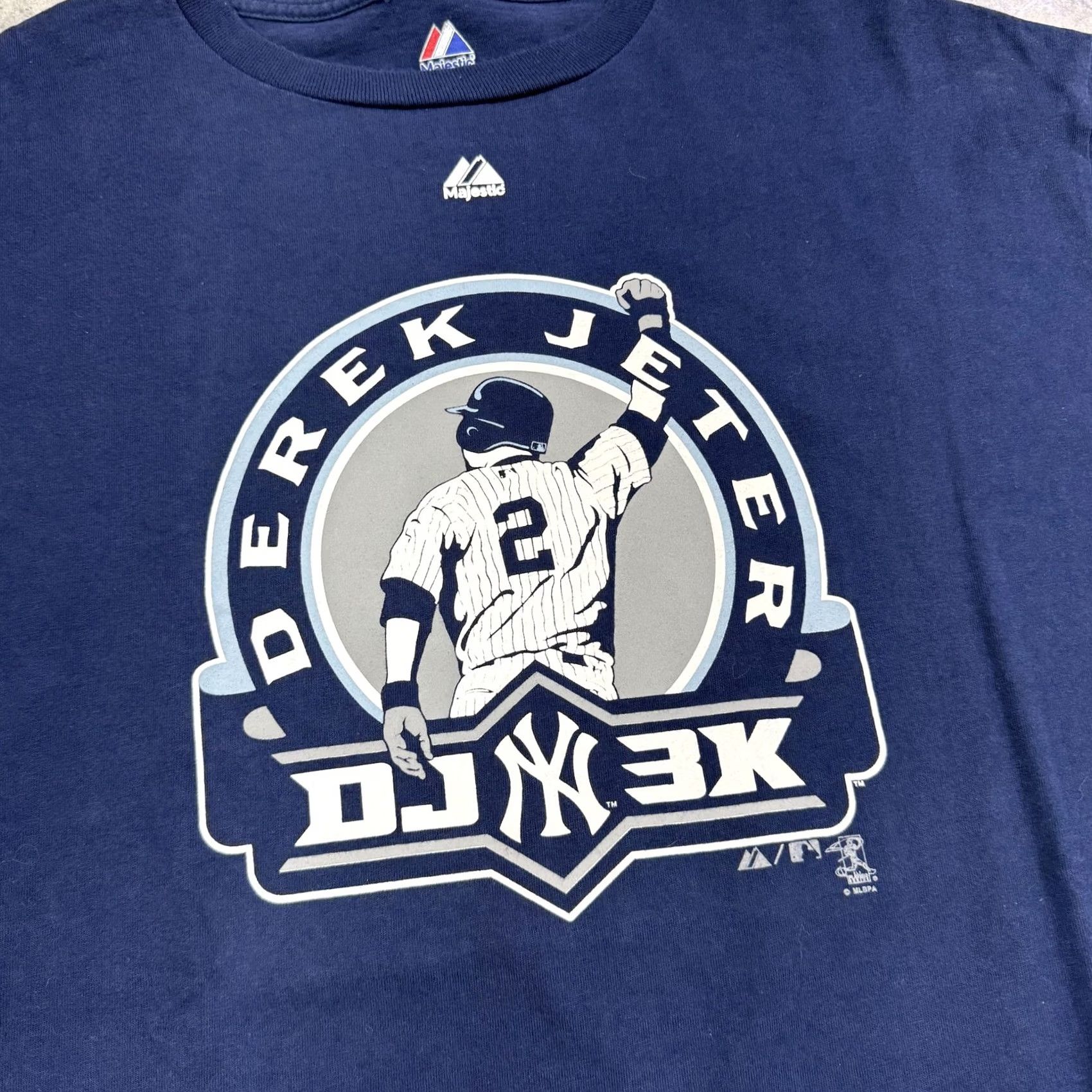 MLB Derek Jeter Shirt Mens XL Navy Blue Majestic DJ3K New York Yankees Baseball MLB Size US XL / EU 56 / 4 - 2 Thumbnail