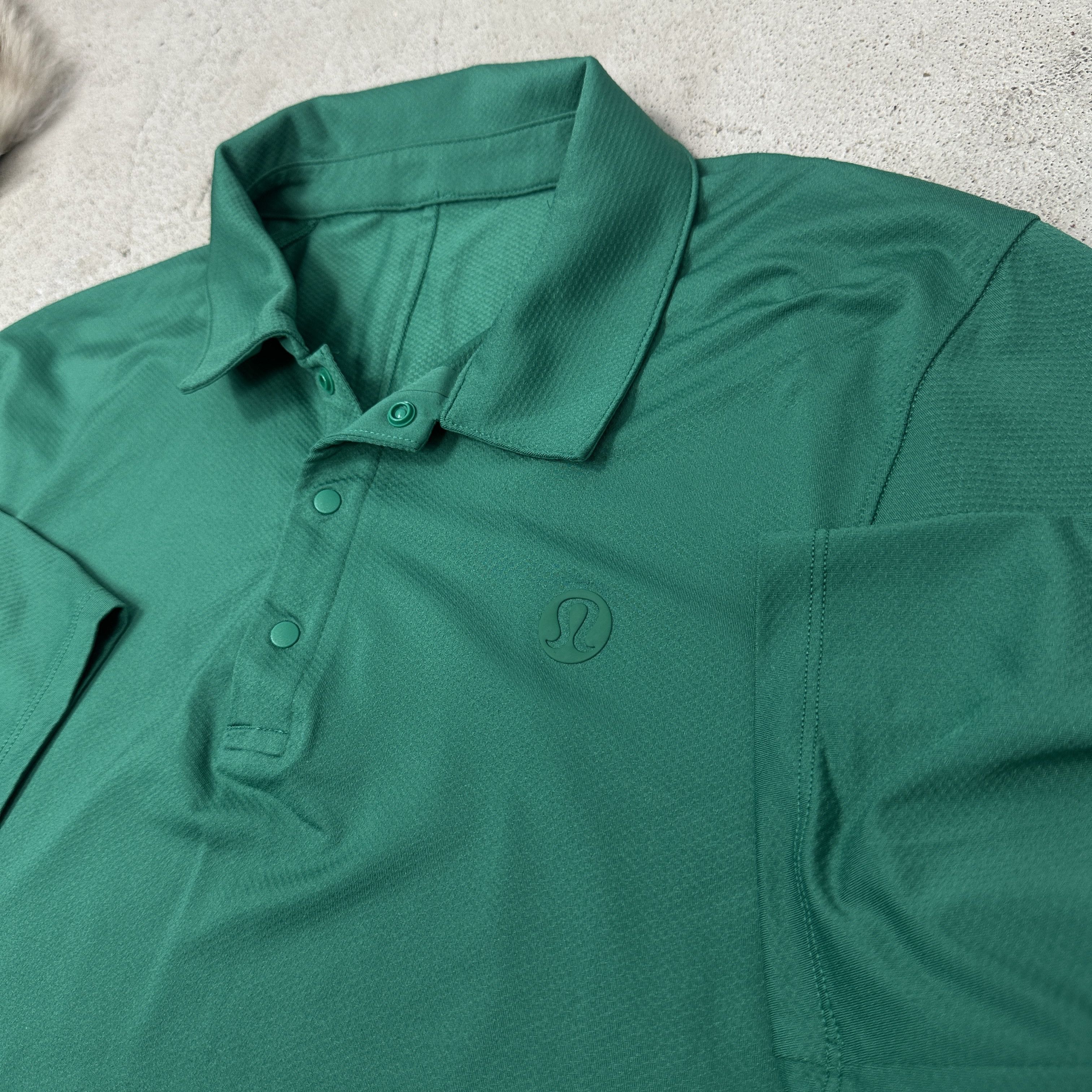 Lululemon Vintage Sporty Streetwear Lacoste Polo T-shirt Y2K Size US L / EU 52-54 / 3 - 2 Thumbnail