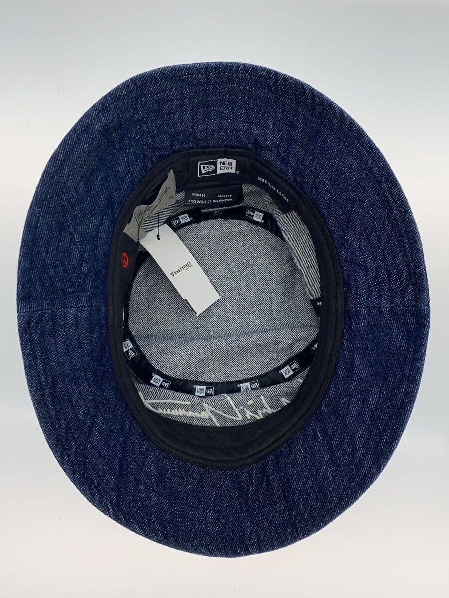 Yohji Yamamoto YOHJI YAMAMOTO Denim/IDG/Solid/Men's Bucket Hat Size ONE SIZE - 4 Thumbnail