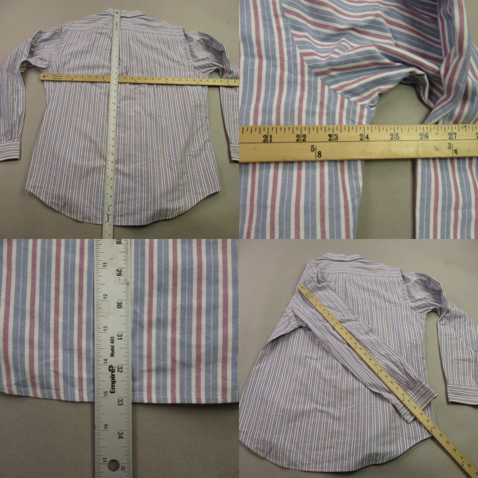 Polo Ralph Lauren Polo Ralph Lauren Shirt Mens Large Long Sleeve Button Front Casual Stripes Size US L / EU 52-54 / 3 - 8 Thumbnail