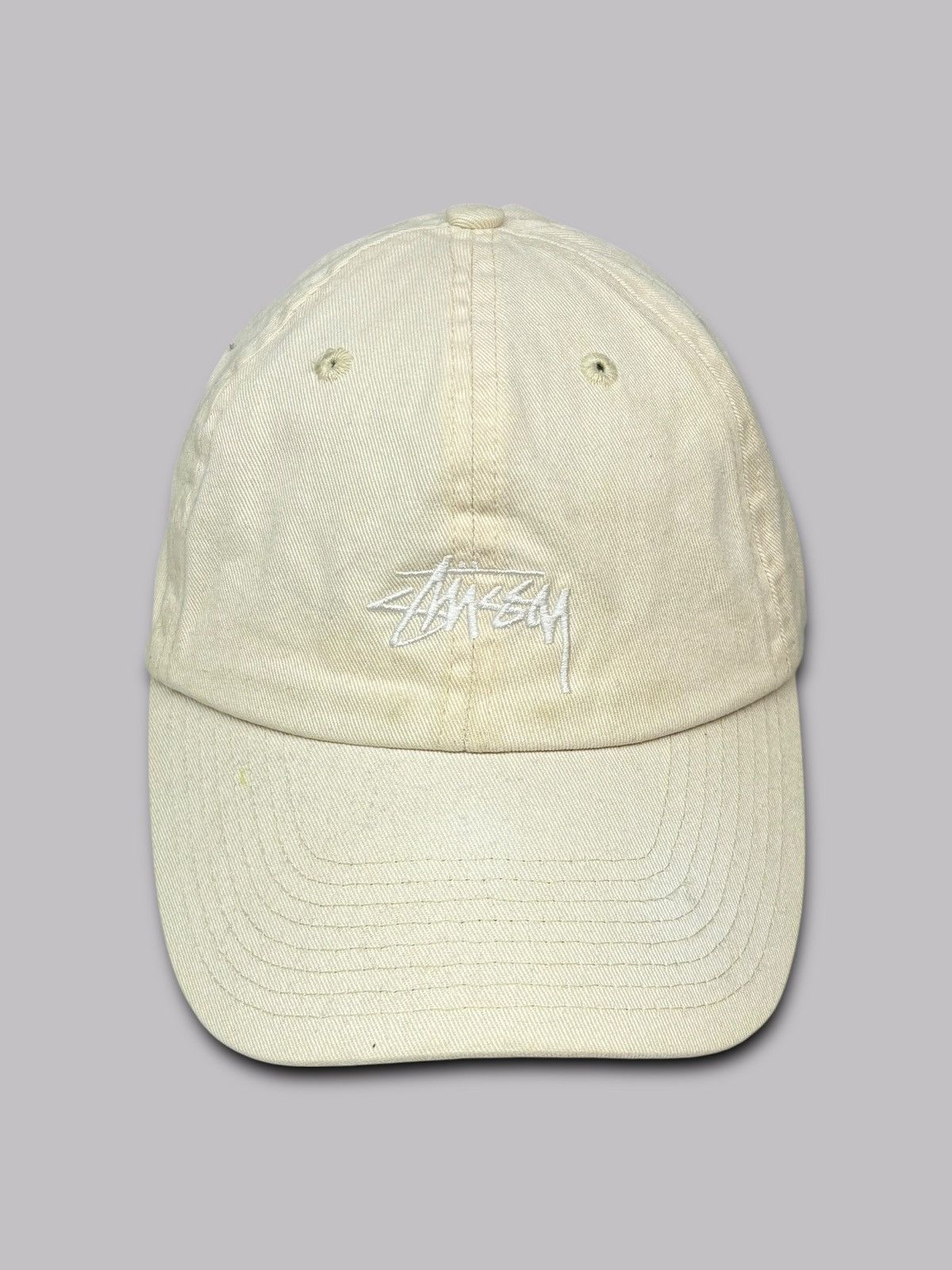 Stussy Stussy Streetwear Cap White Logo Size ONE SIZE - 1 Thumbnail
