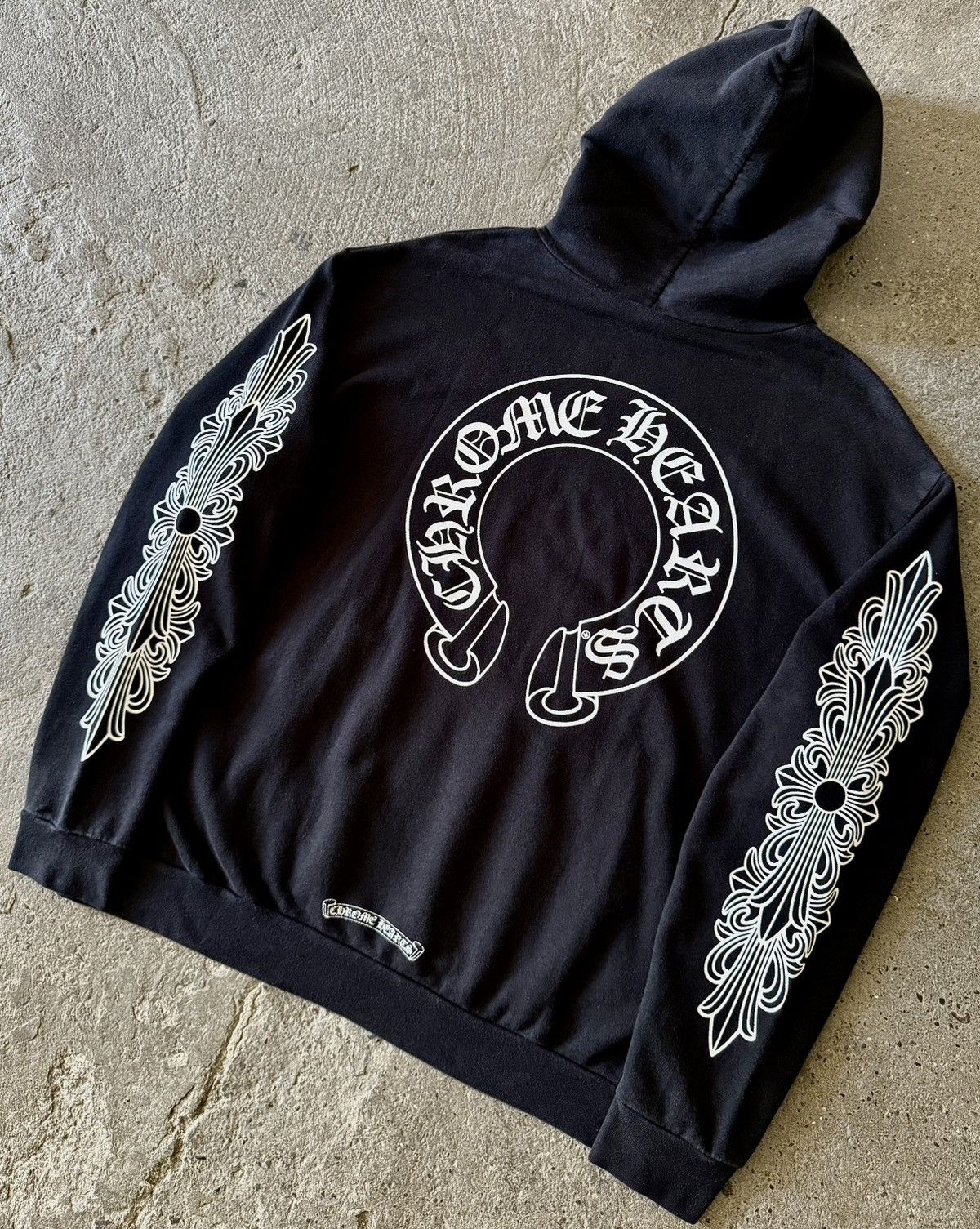 Chrome Hearts Chrome Hearts - Oversized - Floral / Horse Shoe - Hoodie Size US XL / EU 56 / 4 - 16 Thumbnail