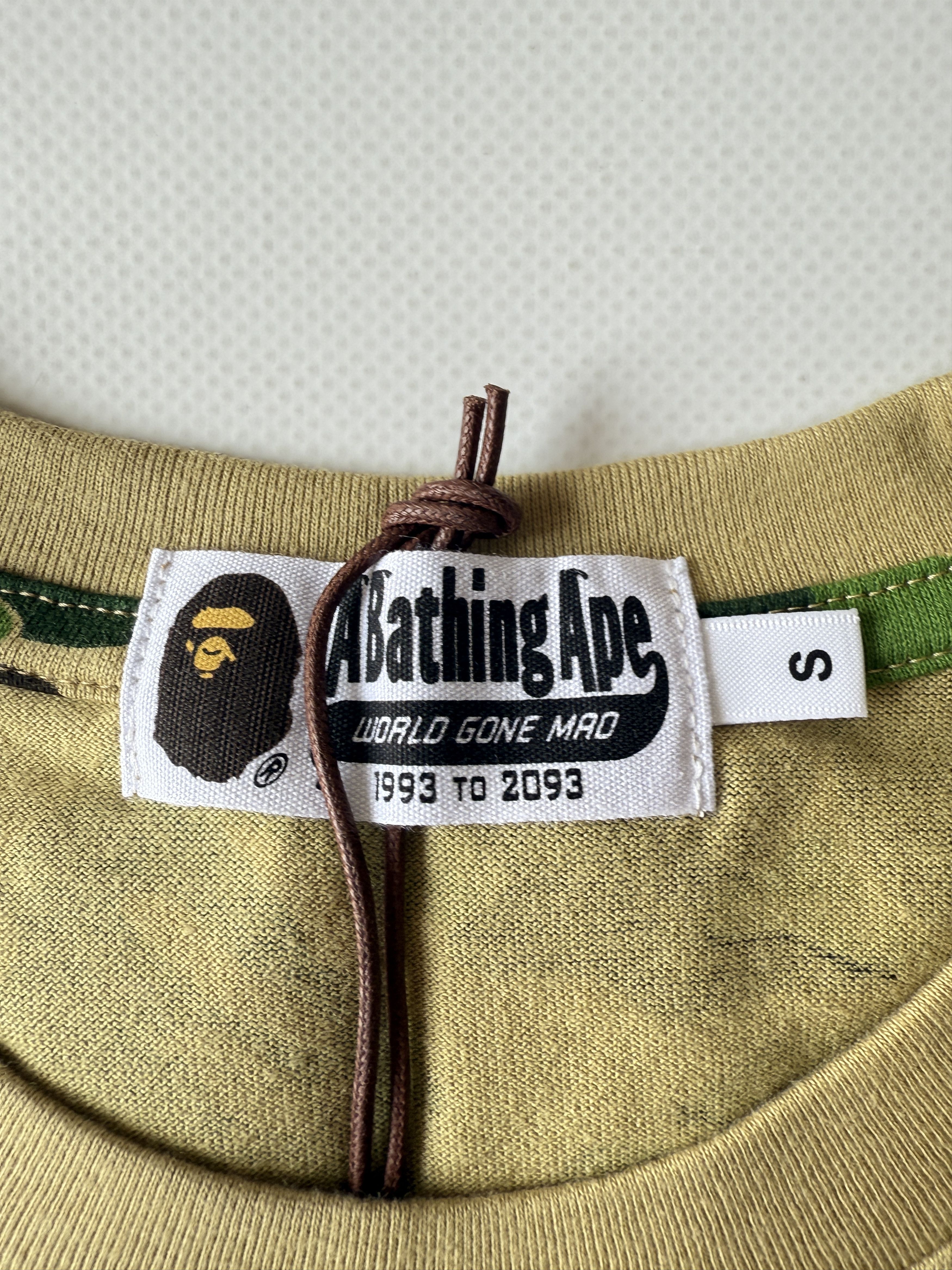 Bape BAPE ABC CAMO APE HEAD ONE POINT TEE Size US S / EU 44-46 / 1 - 7 Thumbnail