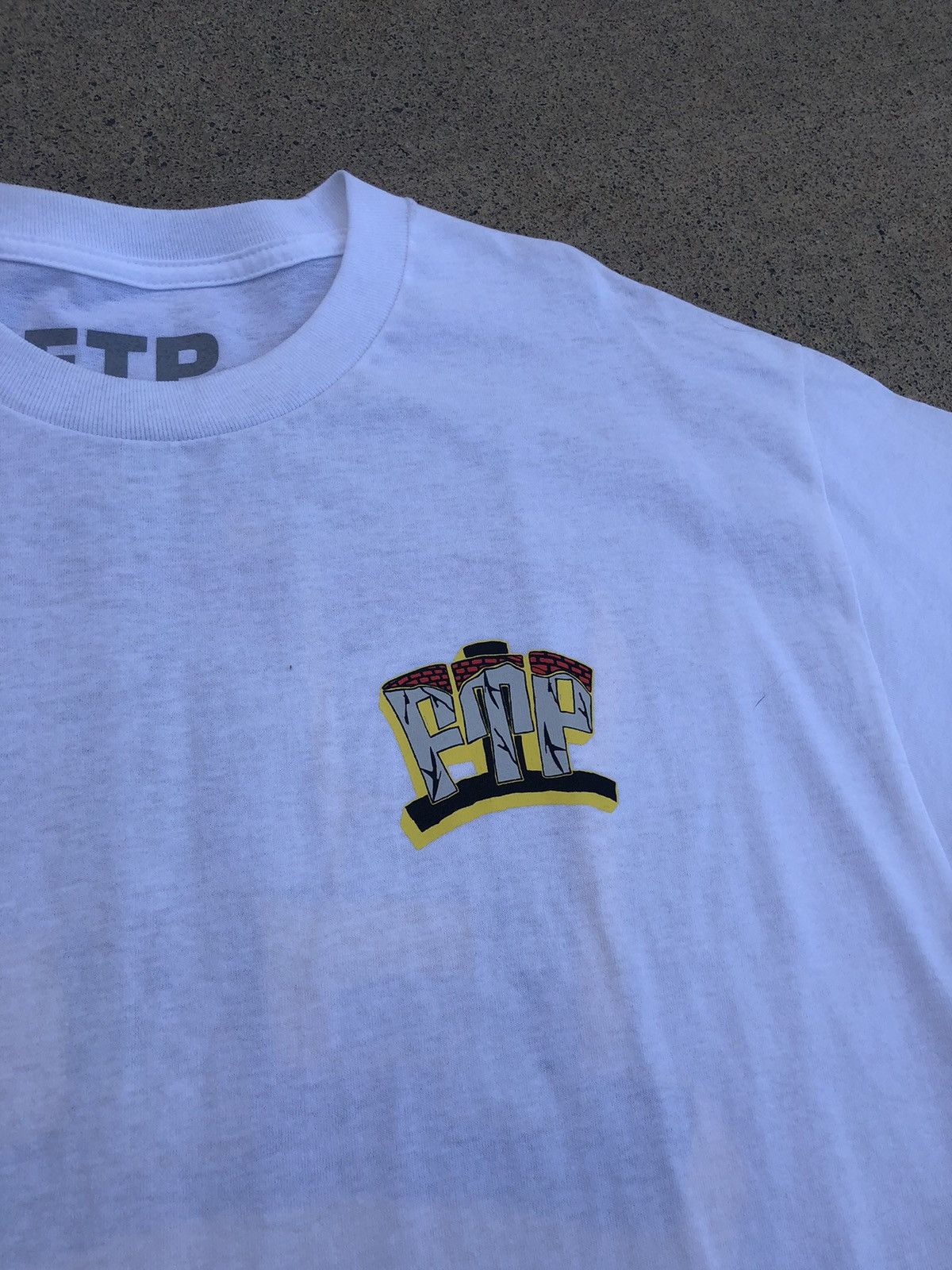 Fuck The Population × G59 Records Rare FTP Subliminal brick wall tee Size US L / EU 52-54 / 3 - 2 Thumbnail