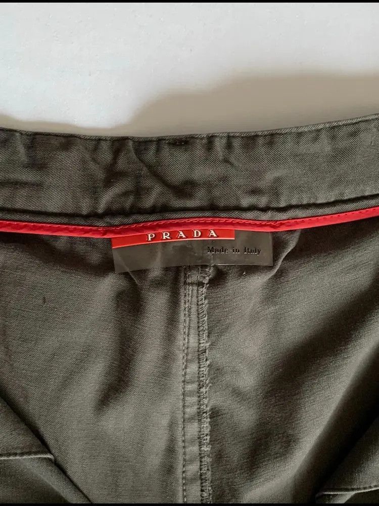 Prada Prada Sz 48 Prada 00ss Red Label Cargo Pants-2506 Size US 32 / EU 48 - 6 Thumbnail