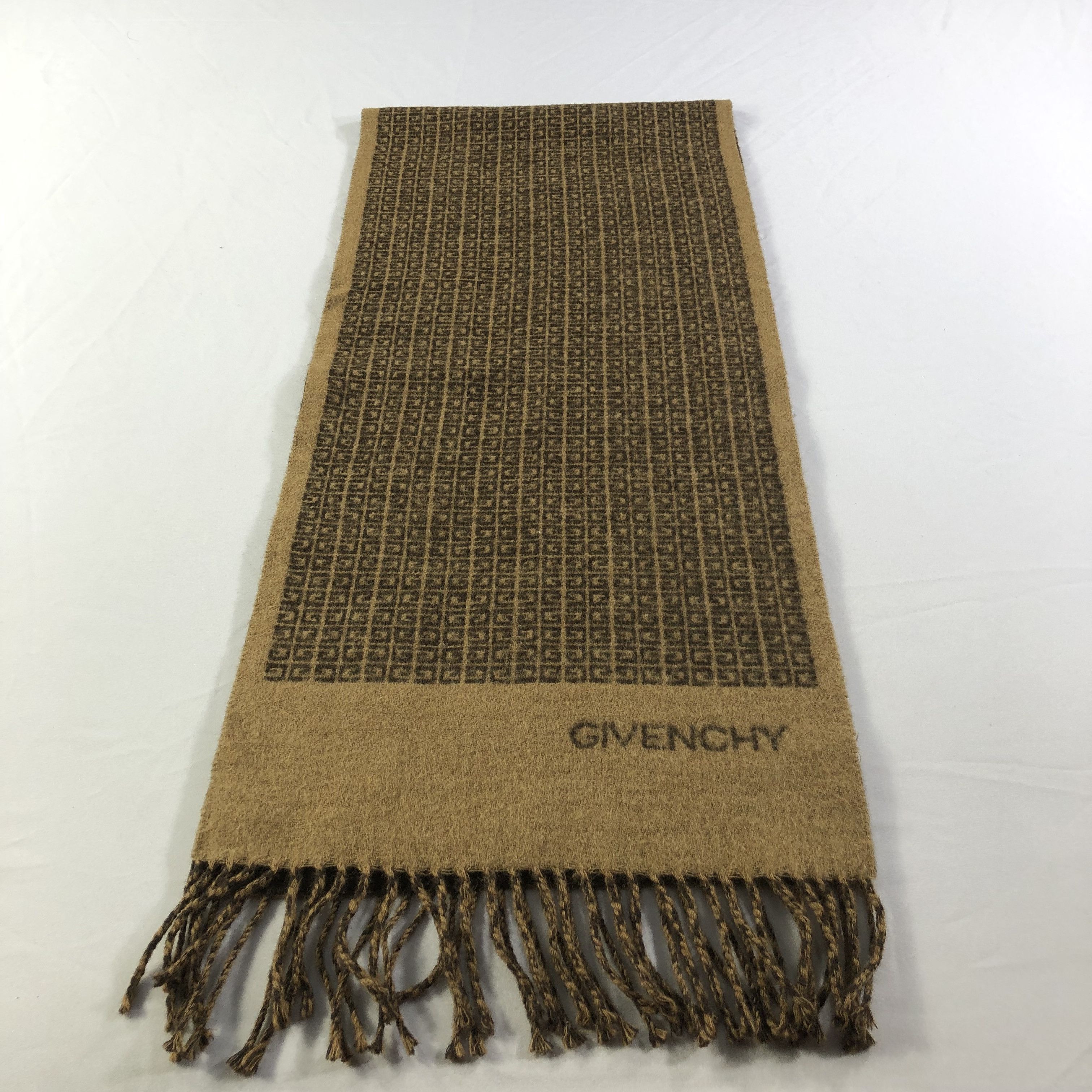 Givenchy Givenchy Monogram Wool Scarf Muffler V1417 Size ONE SIZE - 5 Thumbnail