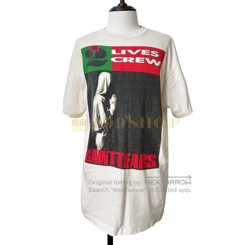 Other Saint Michael Pray for dirty labels short sleeves Size US L / EU 52-54 / 3 - 1 Thumbnail