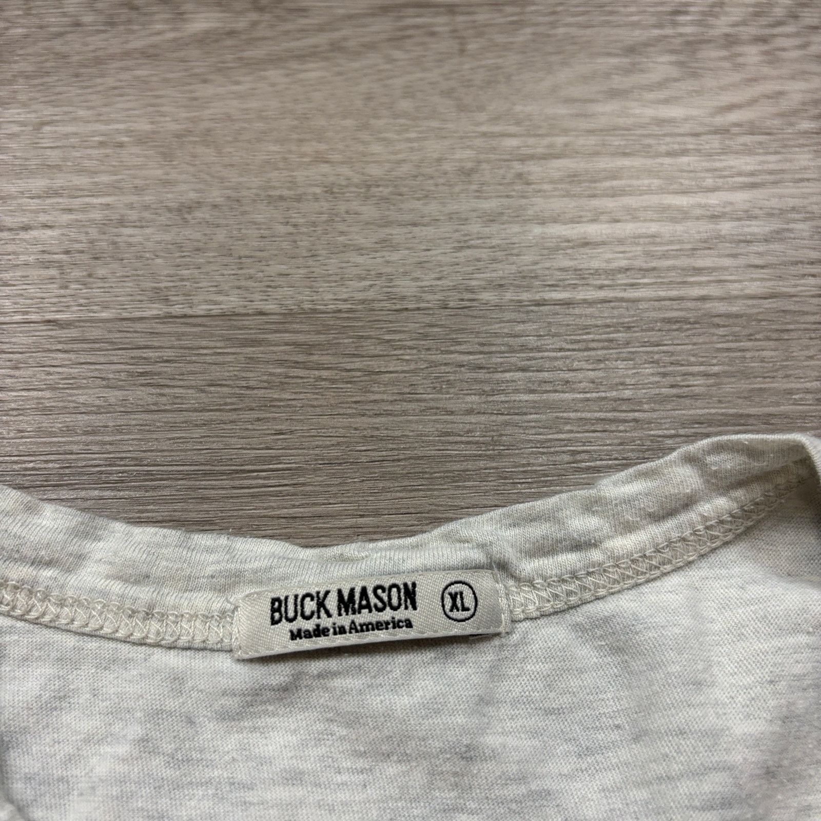 Buck Mason Buck Mason Curved Hem Slub Cotton Short Sleeve Shirt Mens XL Size US XL / EU 56 / 4 - 6 Thumbnail