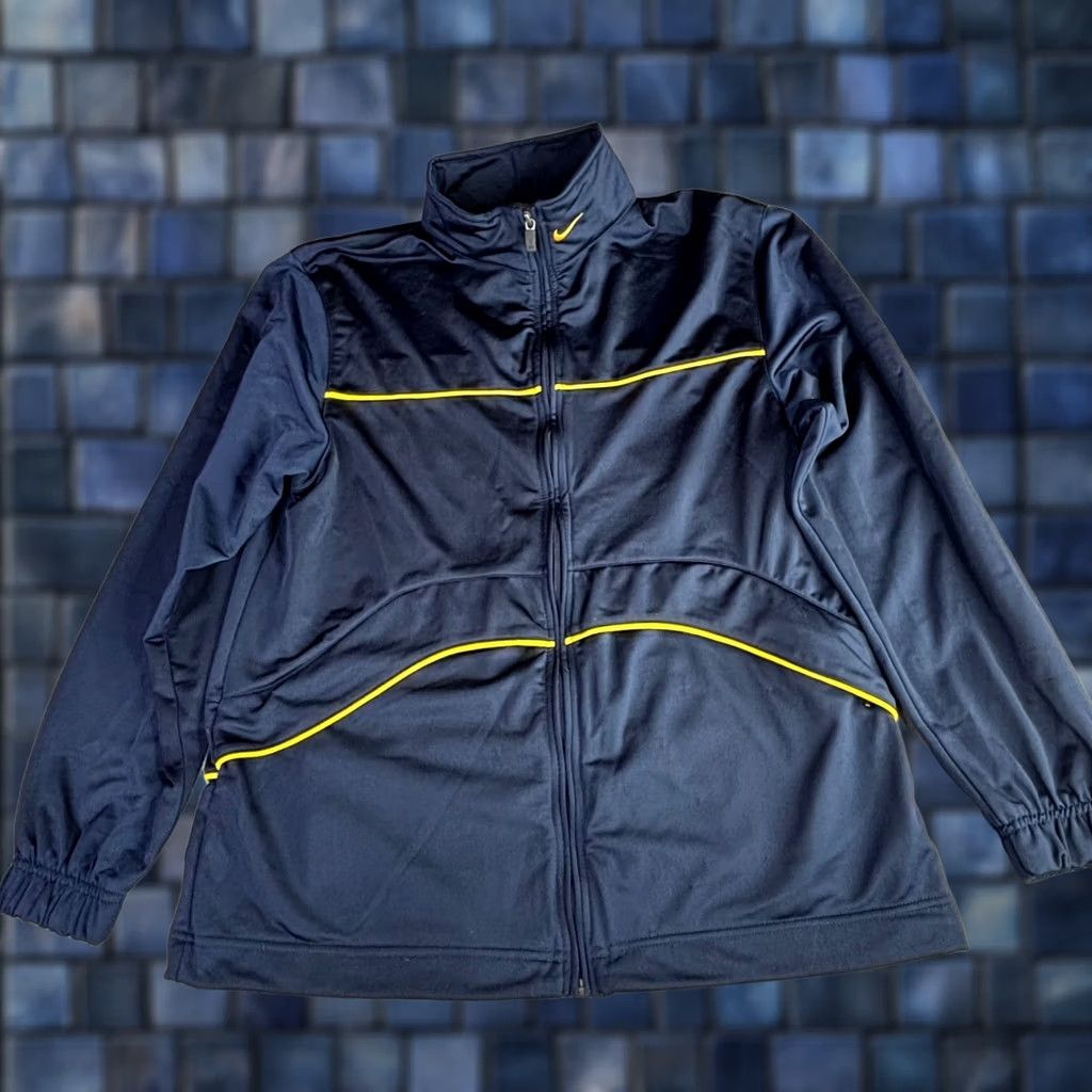 Cav Empt × Nike Nike x CE Track Jacket Navy/Tan | Grailed