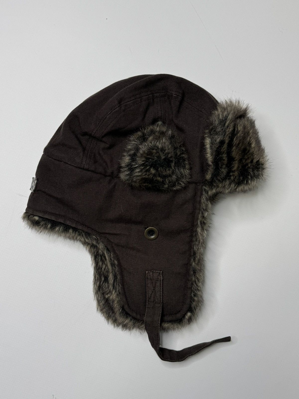 Vintage Vintage brown avant garde fur ushanka trapper hat if6was9 Size ONE SIZE - 2 Thumbnail