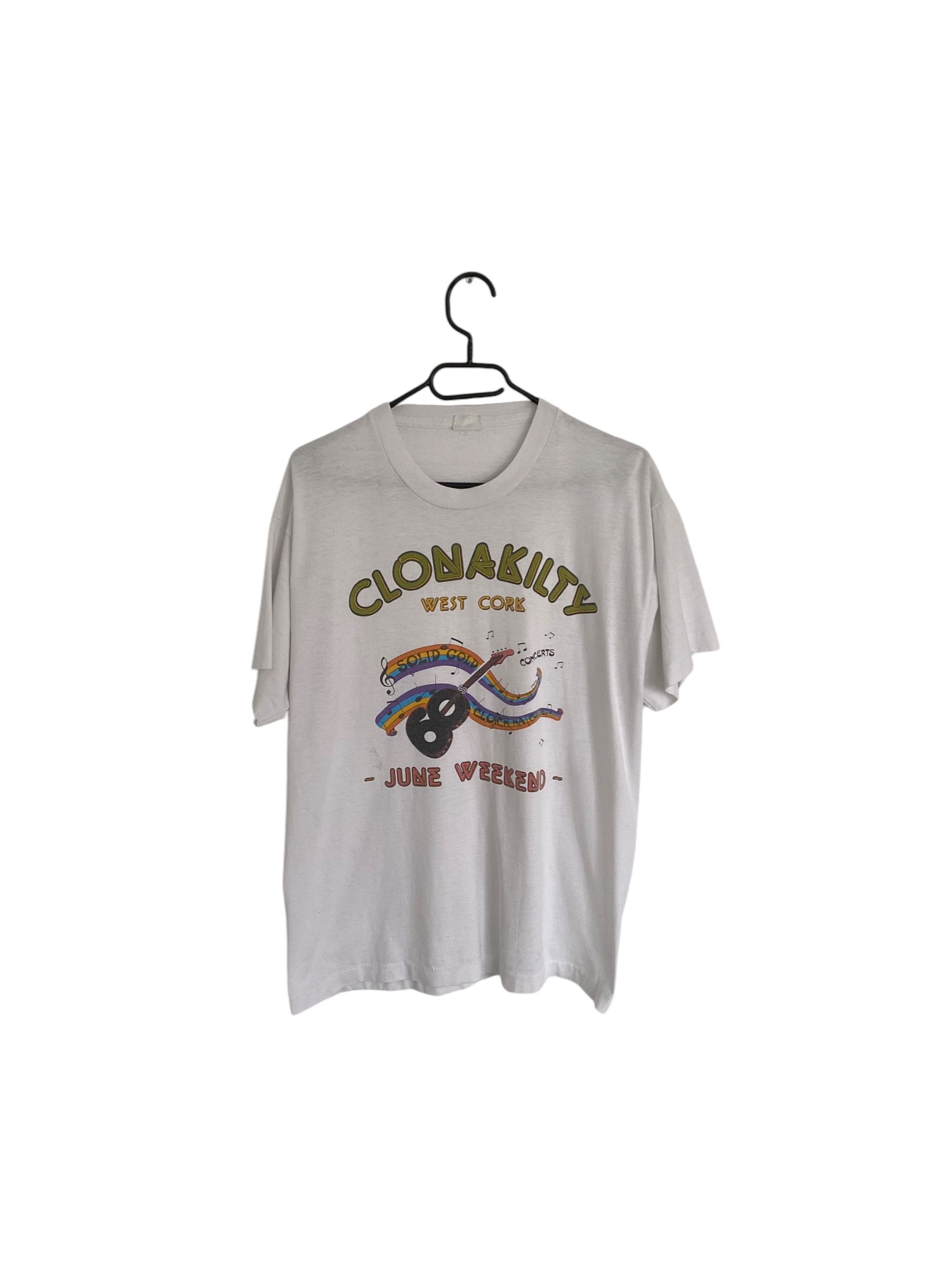 Vintage 90s' Clonakilty West Cork vintage single stitch tee Size US L / EU 52-54 / 3 - 1 Thumbnail