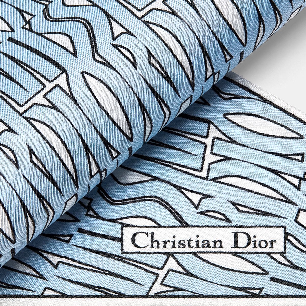 Dior o1bcso1str0226 Size:OS/Allover Diamond in White/Pale Blue Size ONE SIZE - 3 Thumbnail