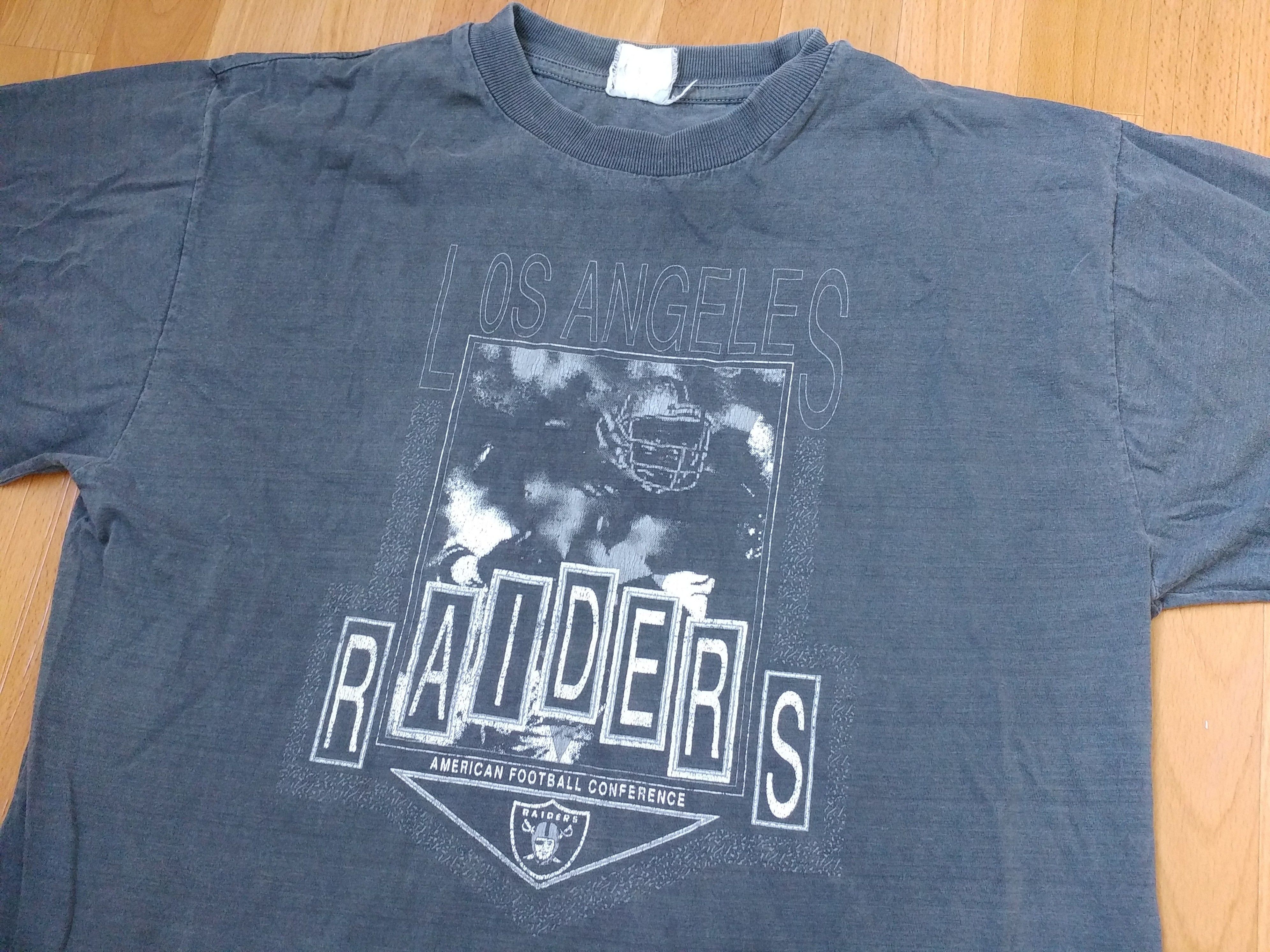 NFL × Vintage Los Angeles RAIDERS t-shirt Campri Teamline vintage jersey L Size US L / EU 52-54 / 3 - 5 Thumbnail