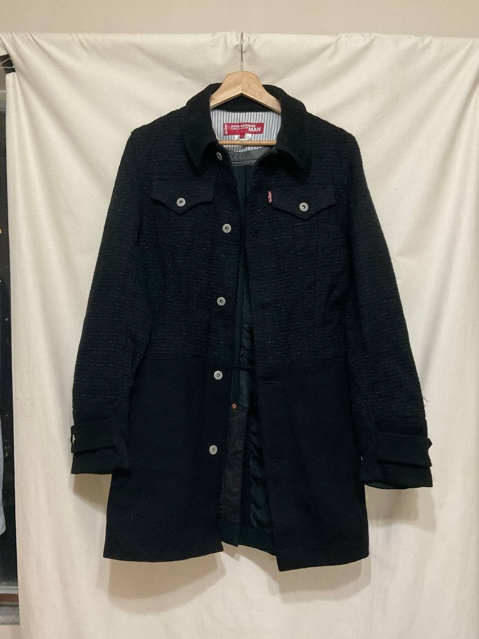 Junya Watanabe × Levi's FW15 AW15 Tweed Coat Size US S / EU 44-46 / 1 - 1 Thumbnail