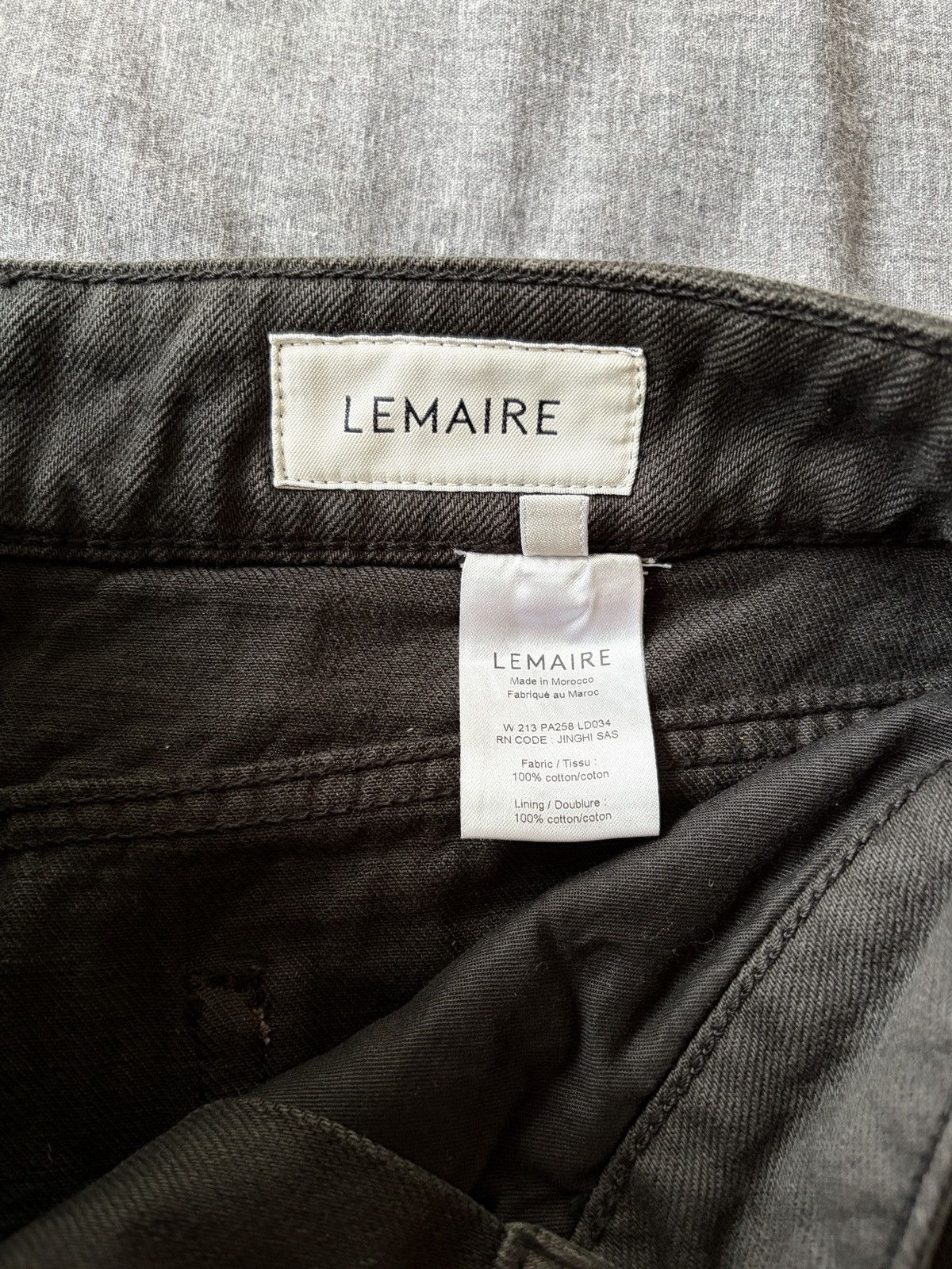 Lemaire Lemaire FW21 Denim Trousers Size 28" / US 6 / IT 42 - 3 Thumbnail
