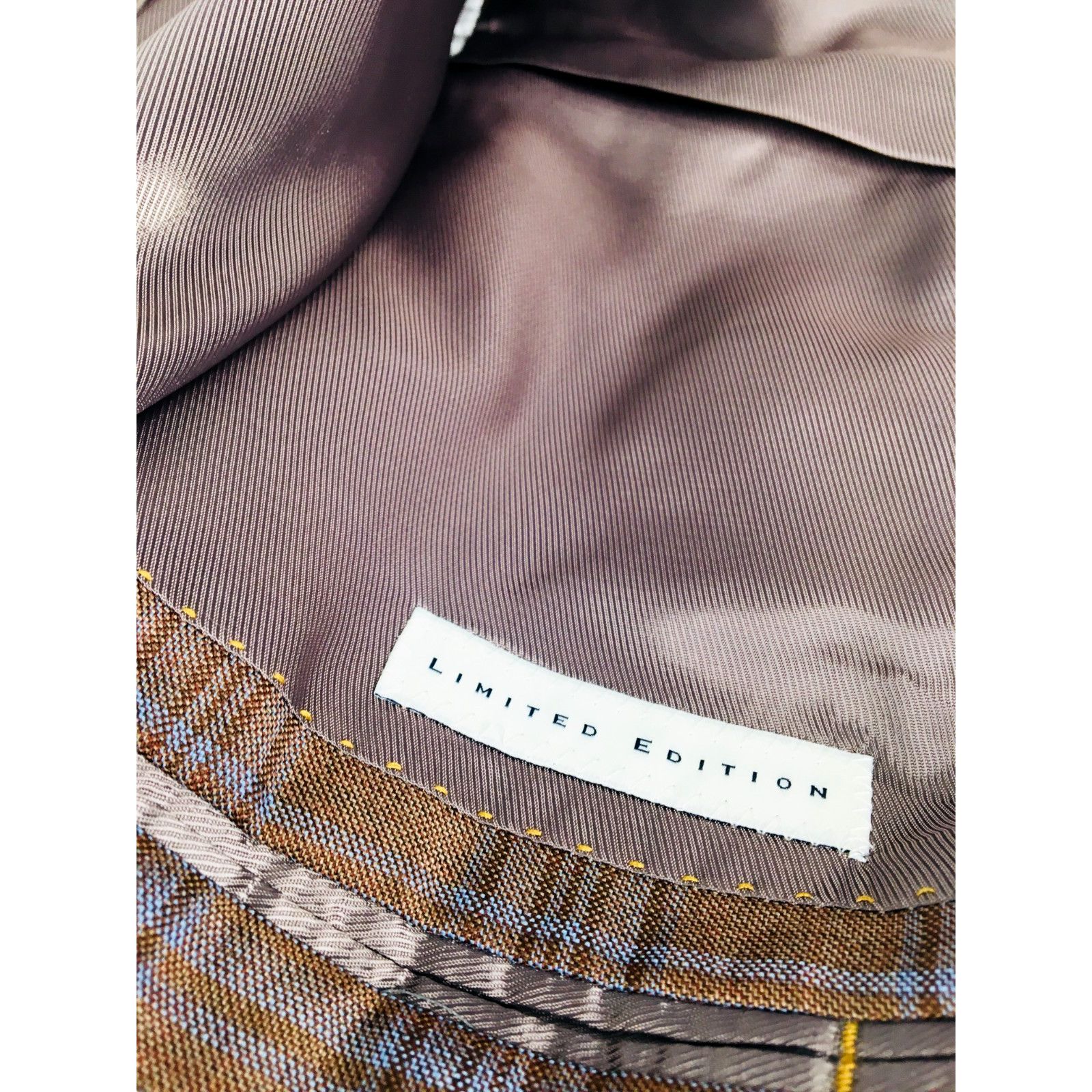 Joseph Abboud NWT 42L Joseph Abboud Ltd Edition Barbera Wool Sport Coat Size 42L - 11 Thumbnail