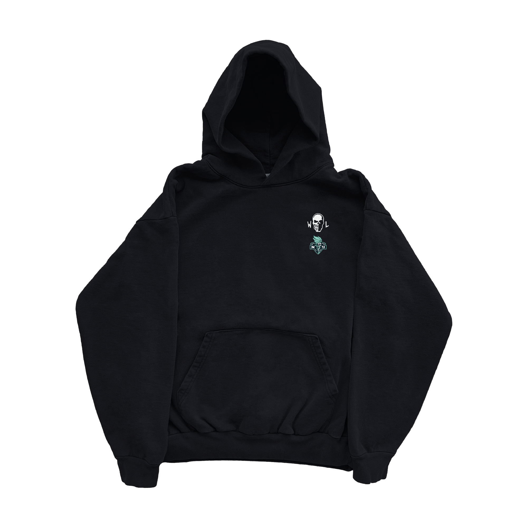 NBA × Warren Lotas Liberty Reaper Champion Hoodie | Grailed