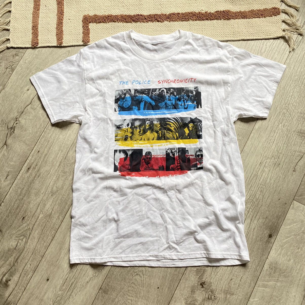 Band Tees VINTAGE THE POLICE SYNCHRONICITY PRINT T SHIRT Size US L / EU 52-54 / 3 - 1 Thumbnail