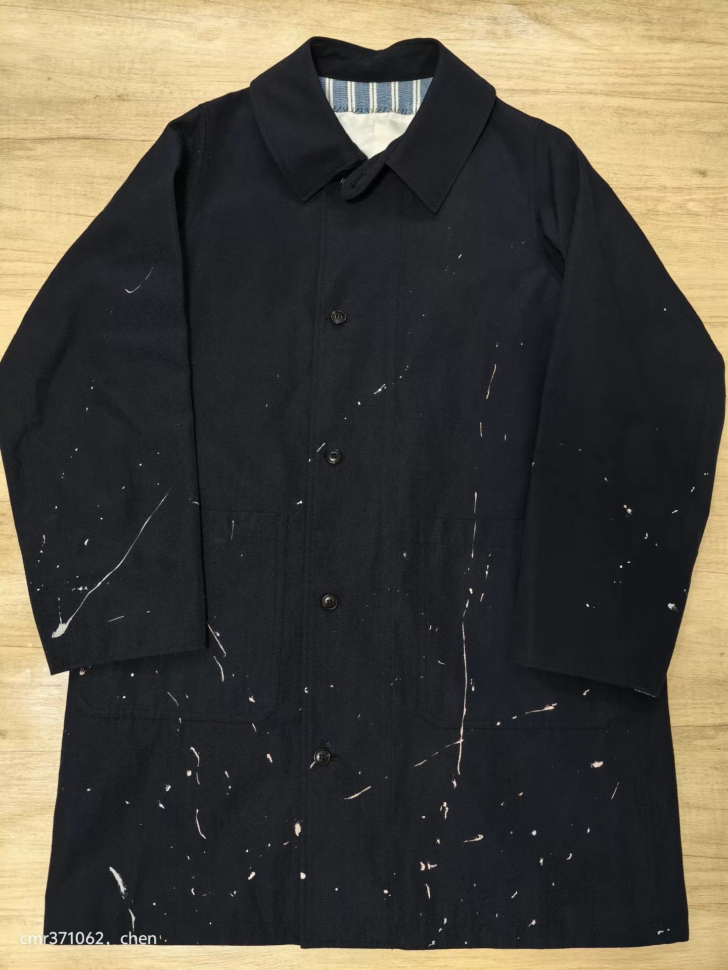 Visvim VISVIM 20AW GREASE MONKEY COAT (W/L) Navy 1,2 Size US S / EU 44-46 / 1 - 1 Thumbnail