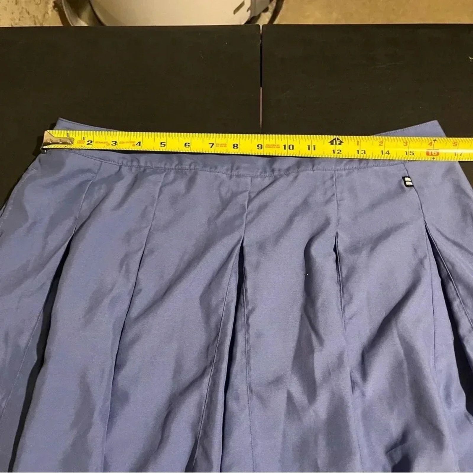 Izod Izod Tennis Golf Skort Blue Pleated Lined Size 14 Preppy Size 36" / US 14 / IT 50 - 7 Thumbnail