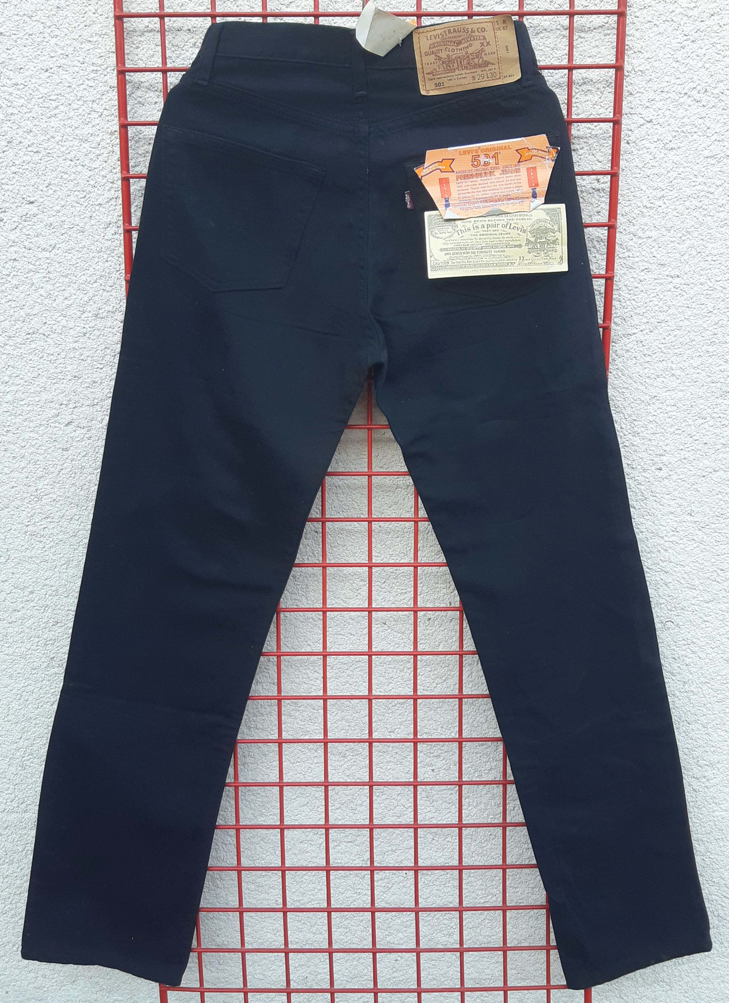Levi's Vintage 90s LEVIS 501 Original Fit USA size W29/L36 NWT Size 29" - 2 Thumbnail