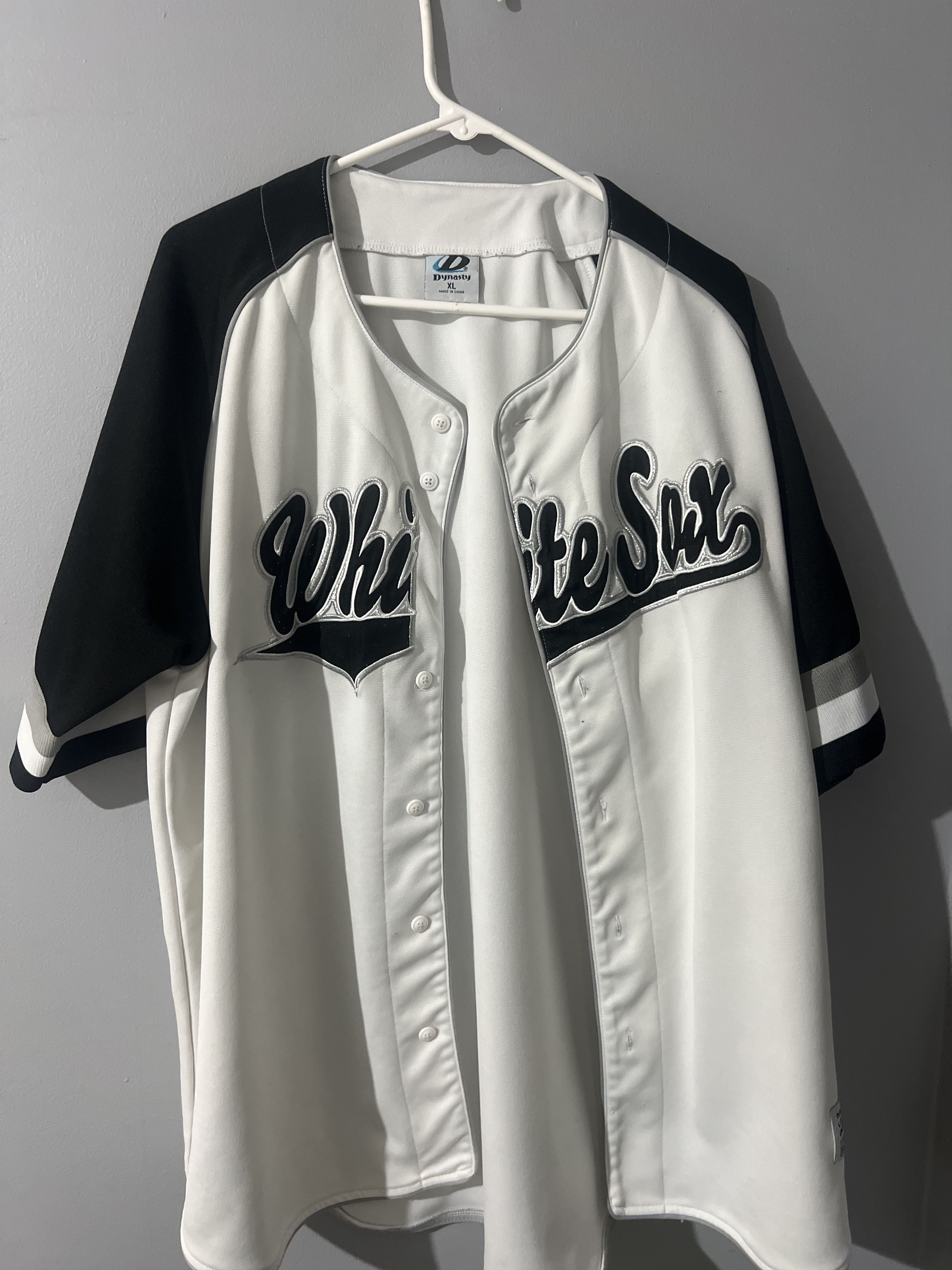 Vintage Vintage White Sox Jersey Size US XL / EU 56 / 4 - 1 Thumbnail
