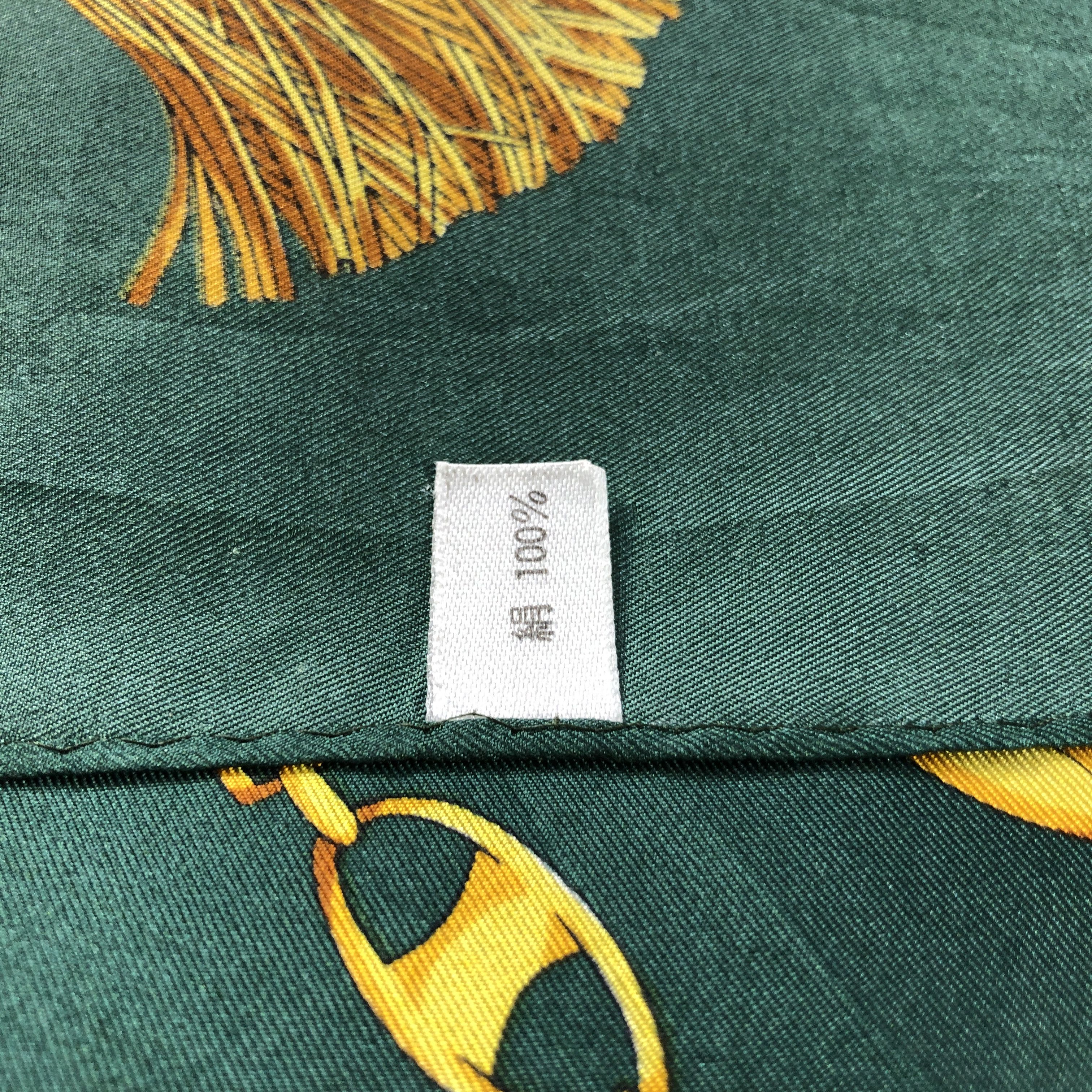 Vintage Vintage Luxury Silk Scarf M1324 Size ONE SIZE - 4 Thumbnail
