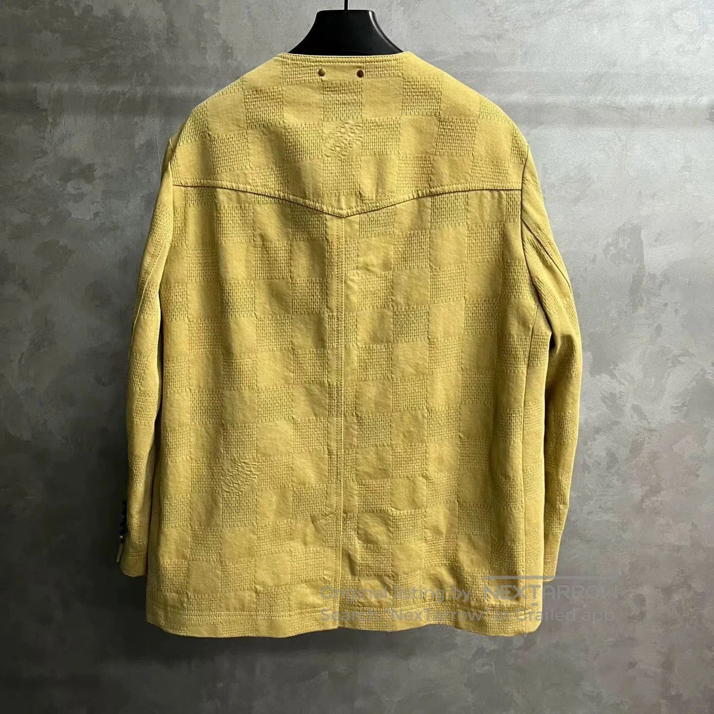 Louis Vuitton Louis Vuitton 24 Khaki Letter Knit Jacket. Size US XL / EU 56 / 4 - 5 Thumbnail