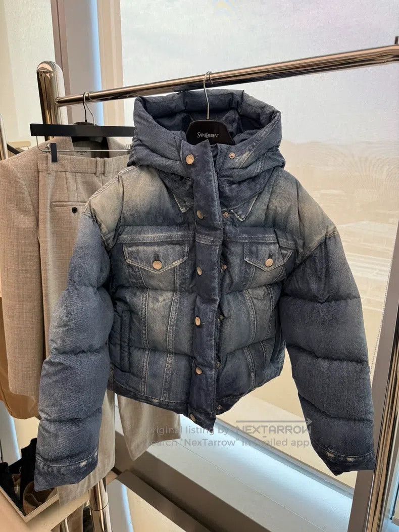 Acne Studios Acne Studios Autumn & Winter Printed Down Jacket Size US M / EU 48-50 / 2 - 2 Thumbnail
