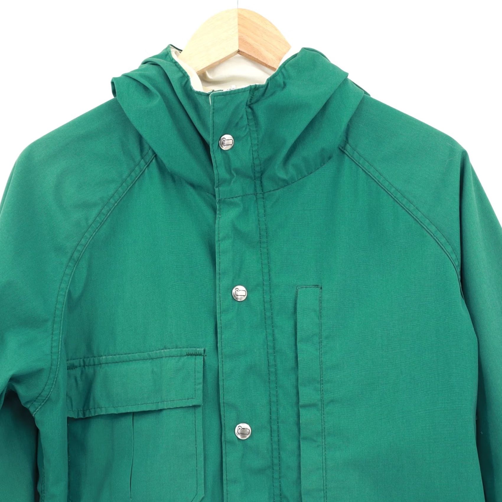 Vintage Woolrich Jacket Parka Hooded Vintage 1980's Women Sz M Green Cotton Blend Mid-Length Regular Lined Pockets"} Size M / US 6-8 / IT 42-44 - 4 Thumbnail